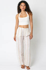 Linen Lines Pants