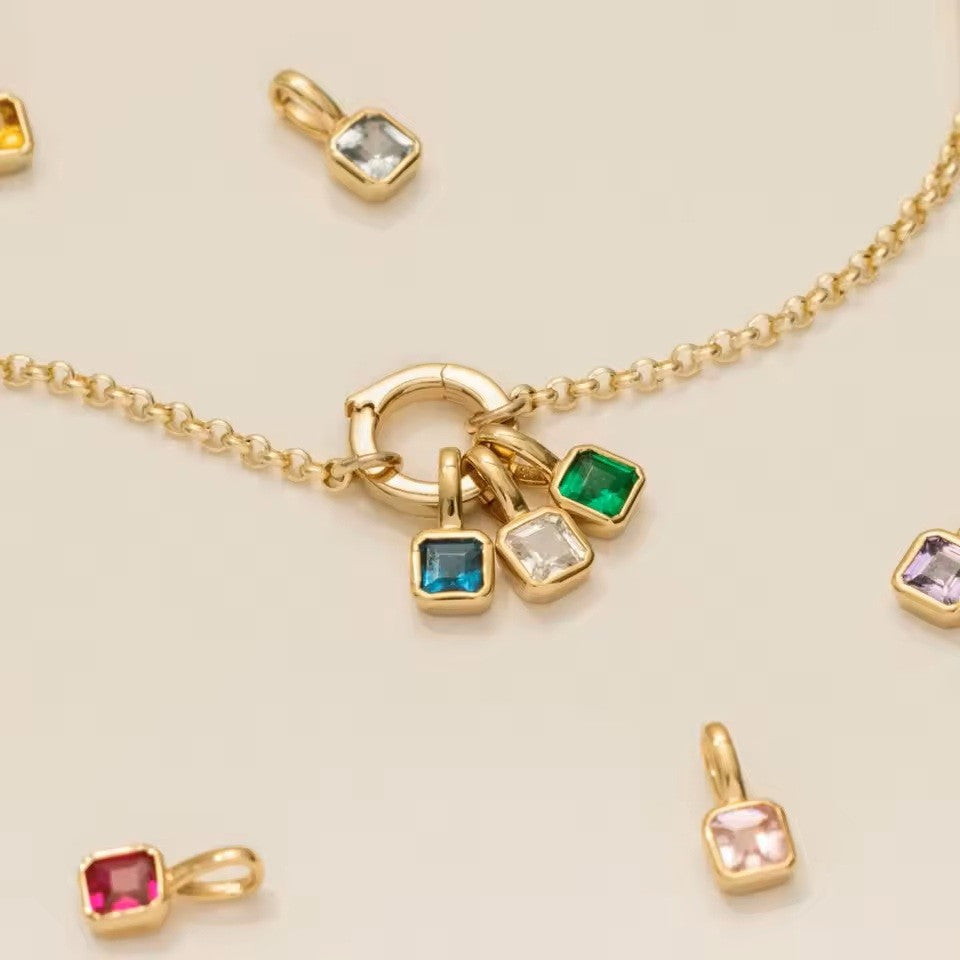 Birthstone Necklace Chain