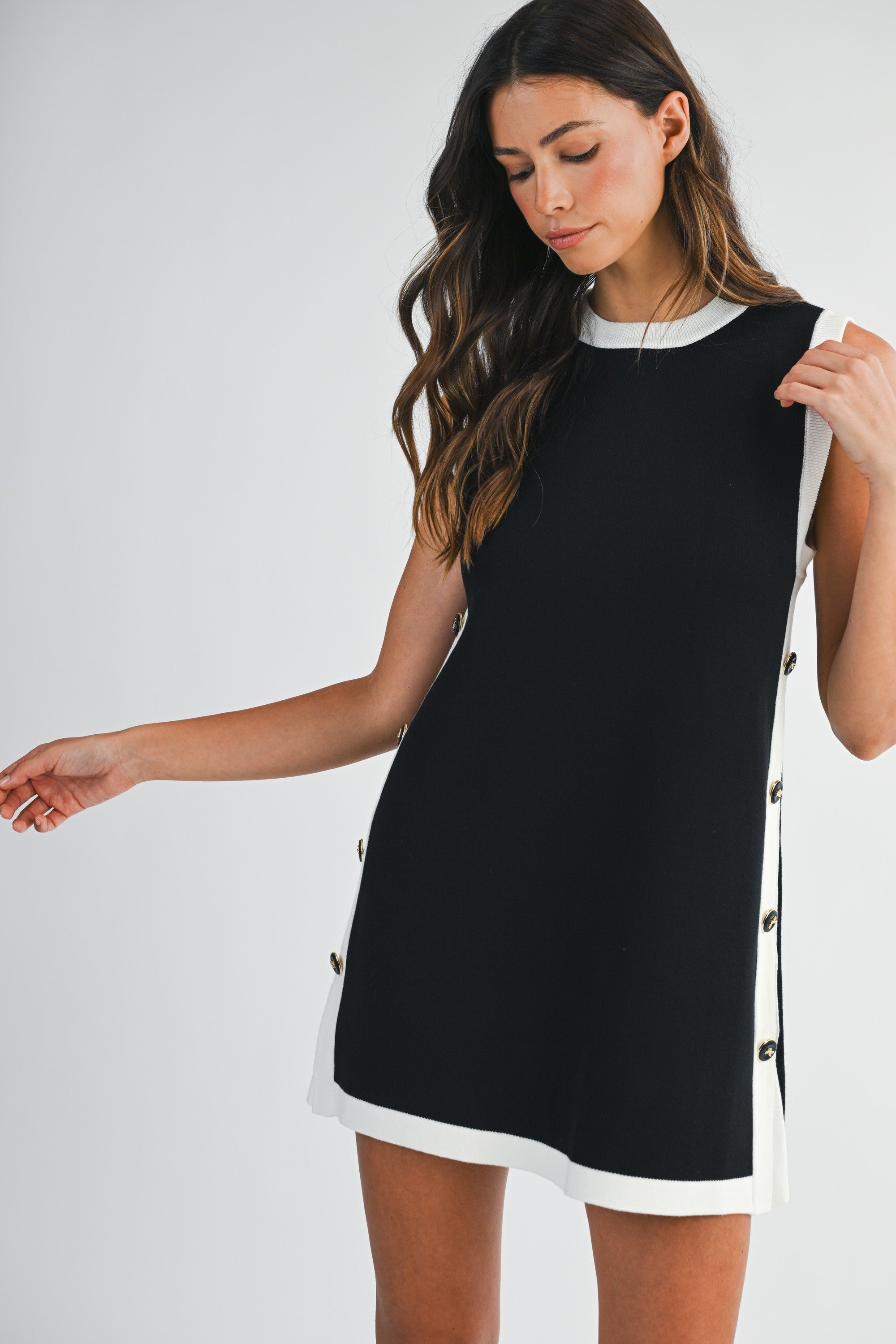 Straight Mini Dress