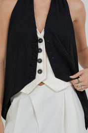 Contrast Vest Top