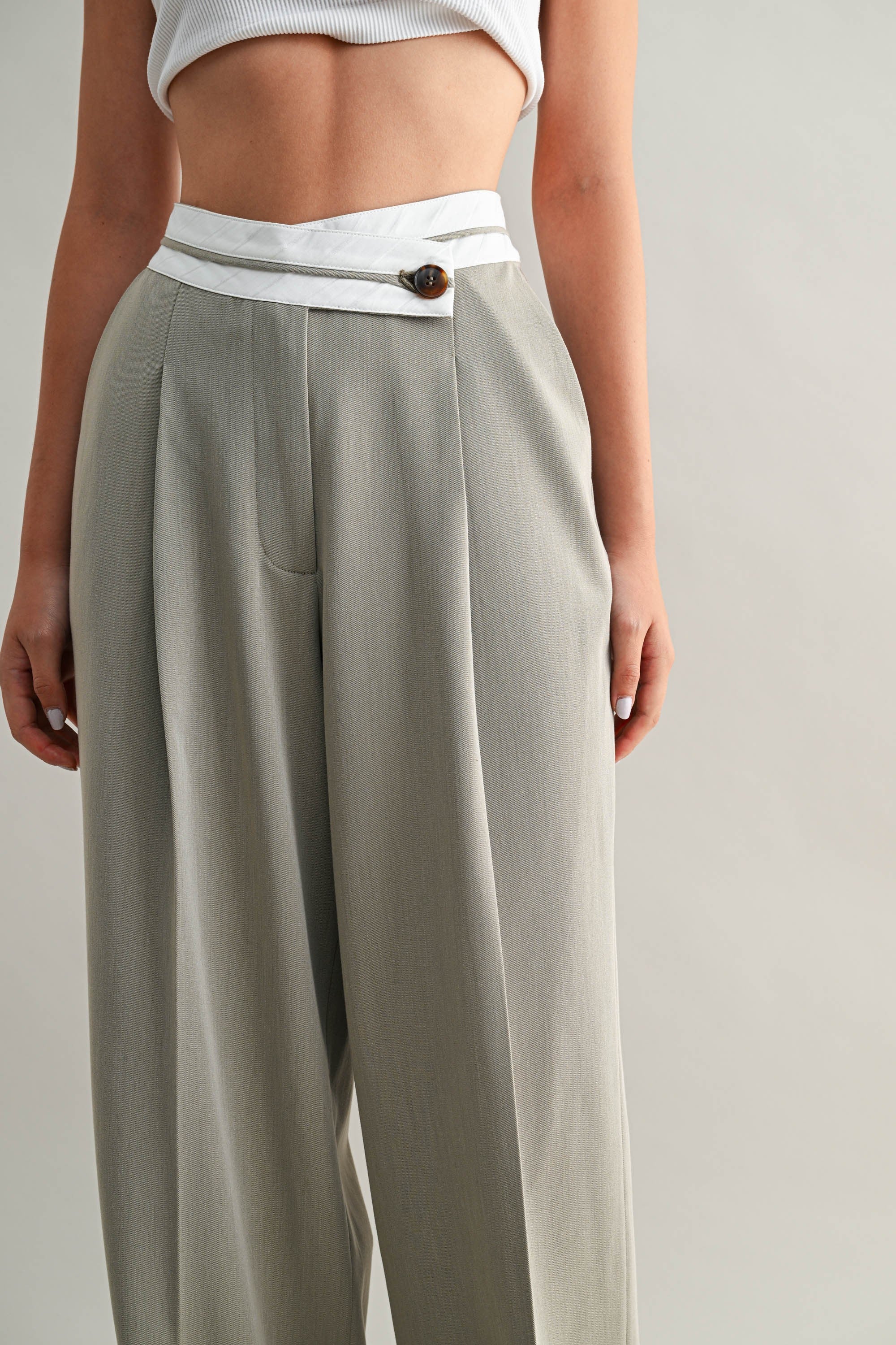 Mocha Band Pants