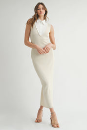 Collar Shirt Dress