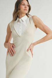 Collar Shirt Dress