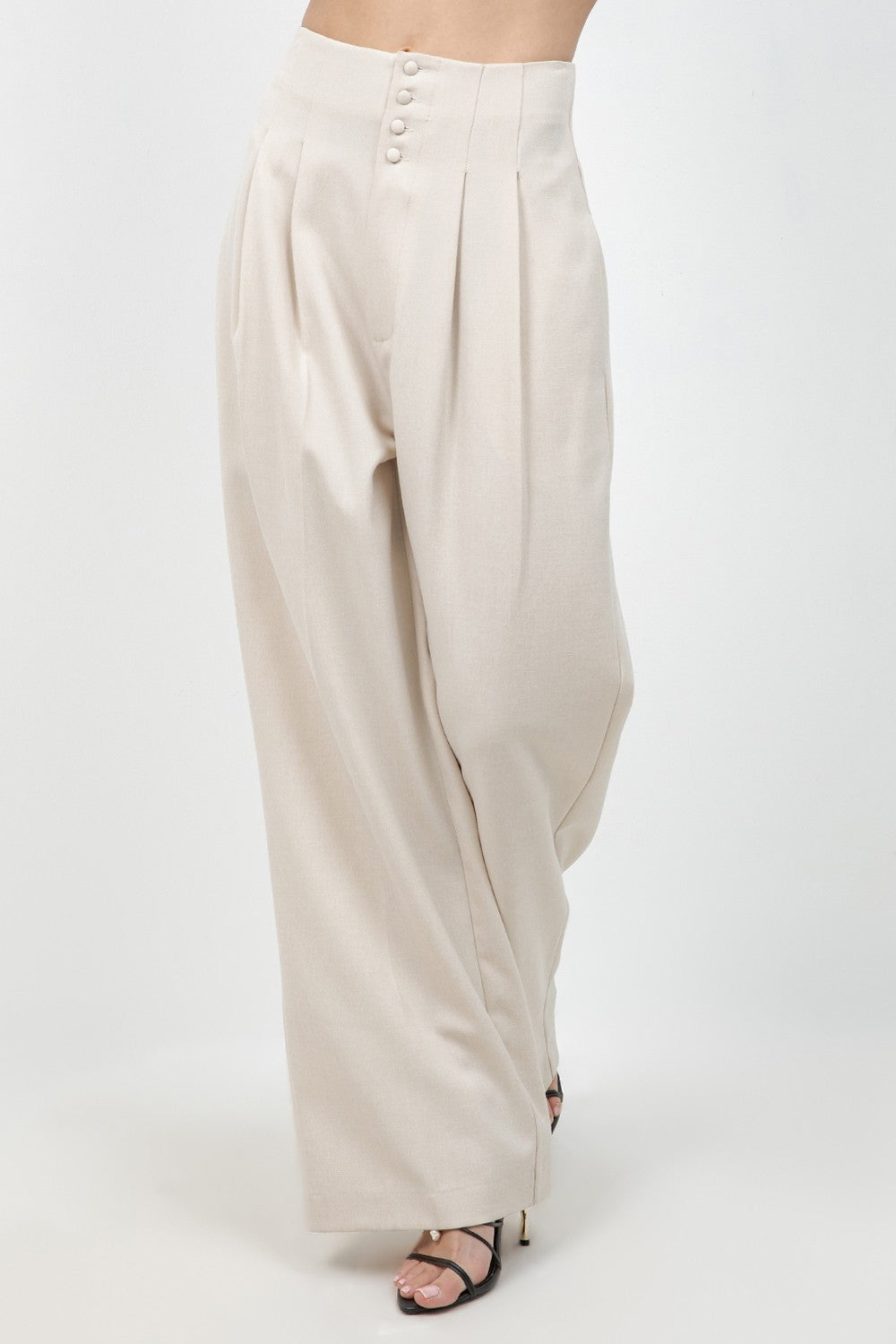 Fitted Waist Pants