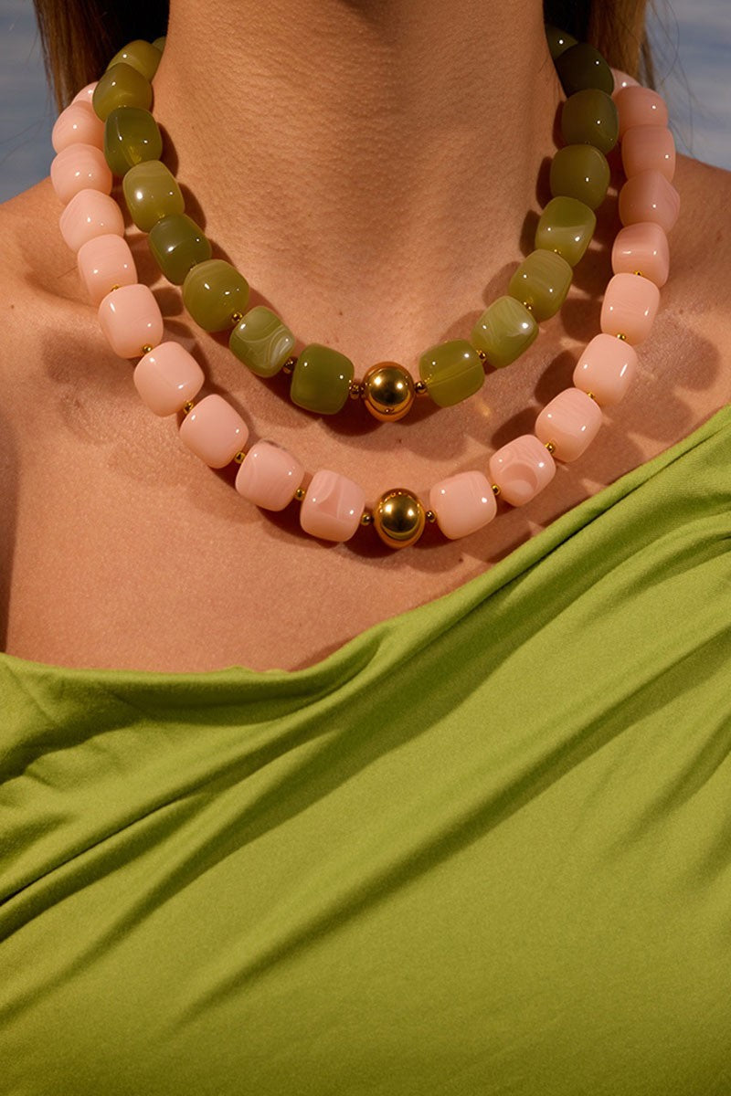 Chunky Beaded Necklace