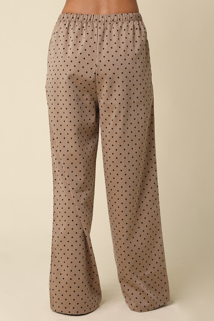 Mocha Dot Pants
