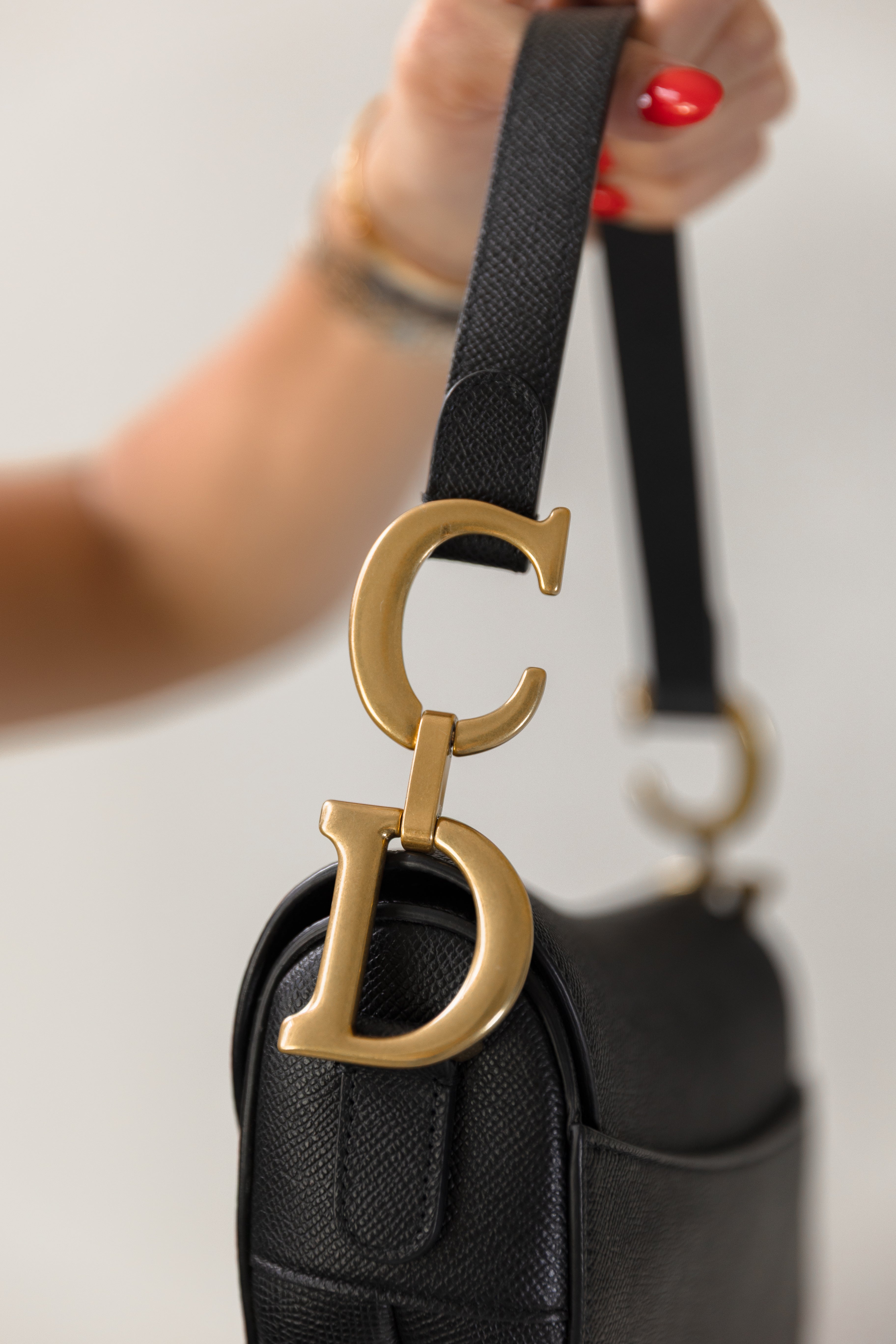 Pre Owned Dior Medium Saddle Bag