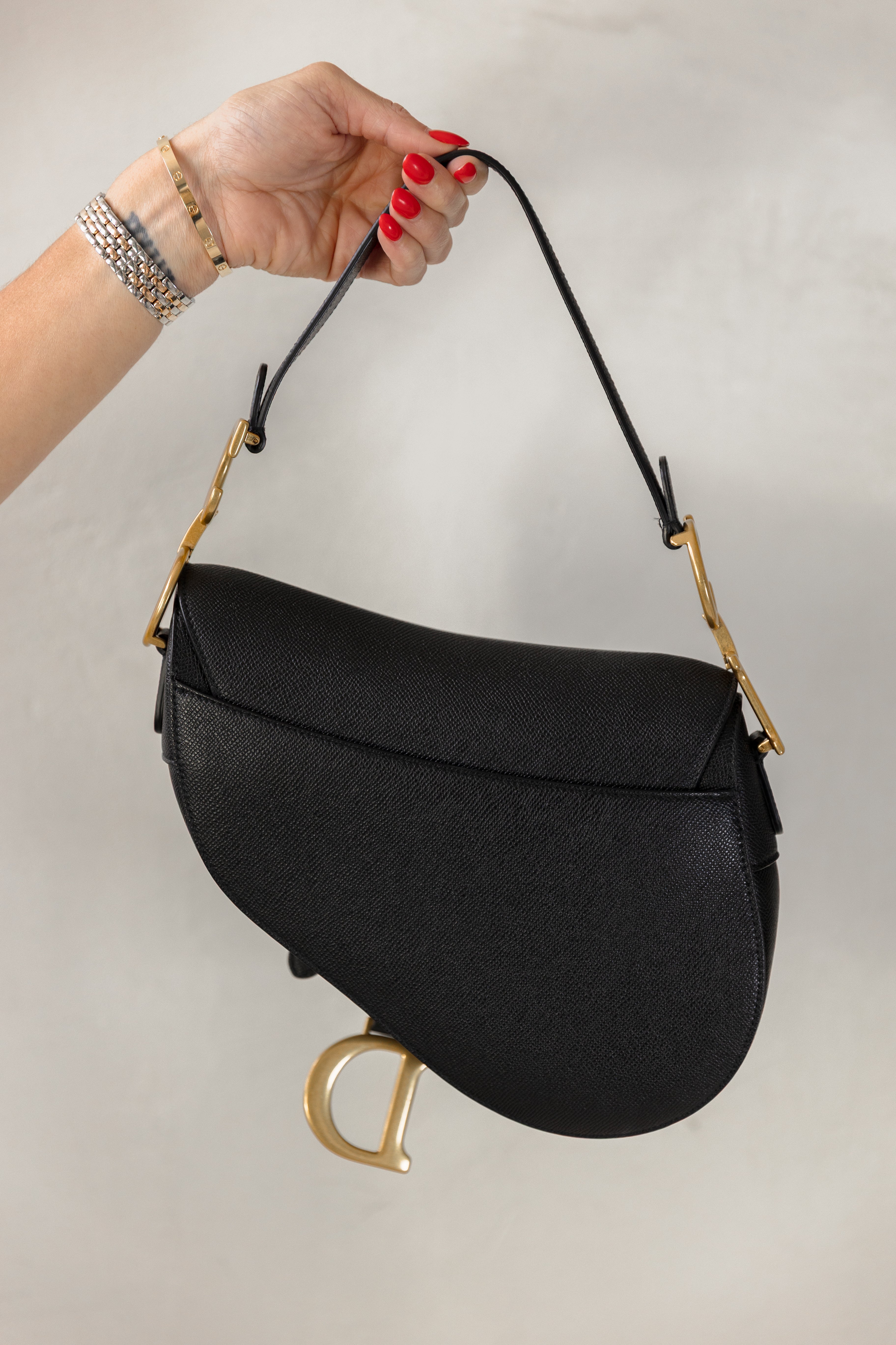 Pre Owned Dior Medium Saddle Bag