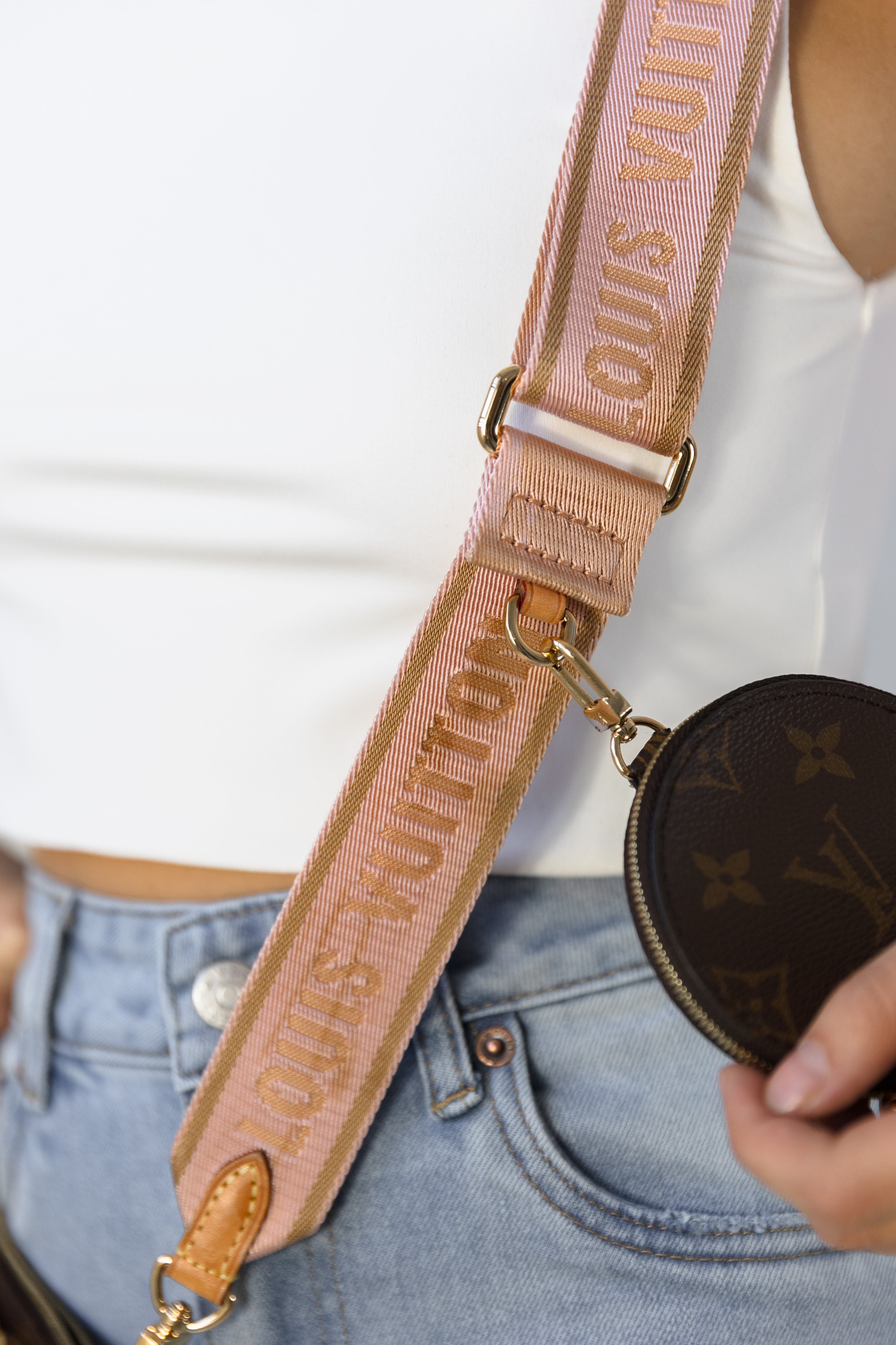 Pre Loved LV Multi Pochette Pink