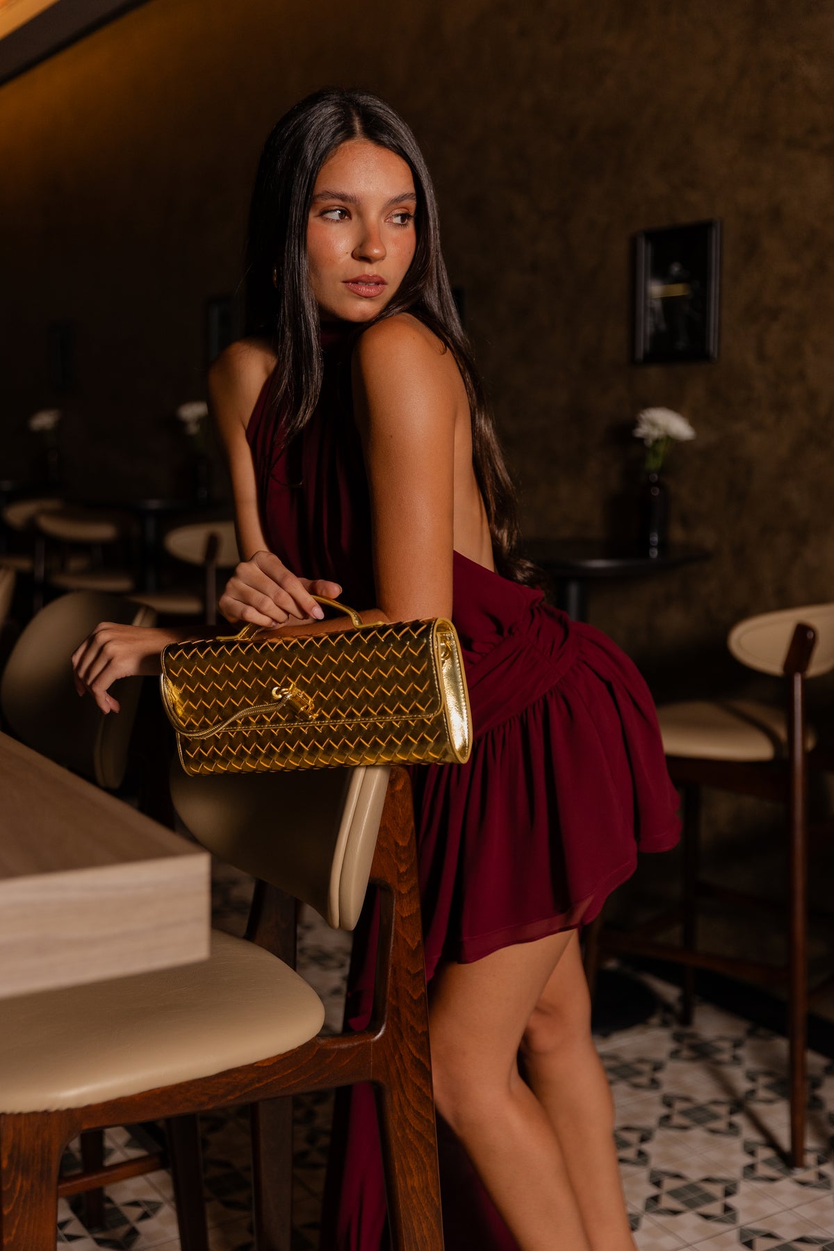 Evening Clutch — Gold