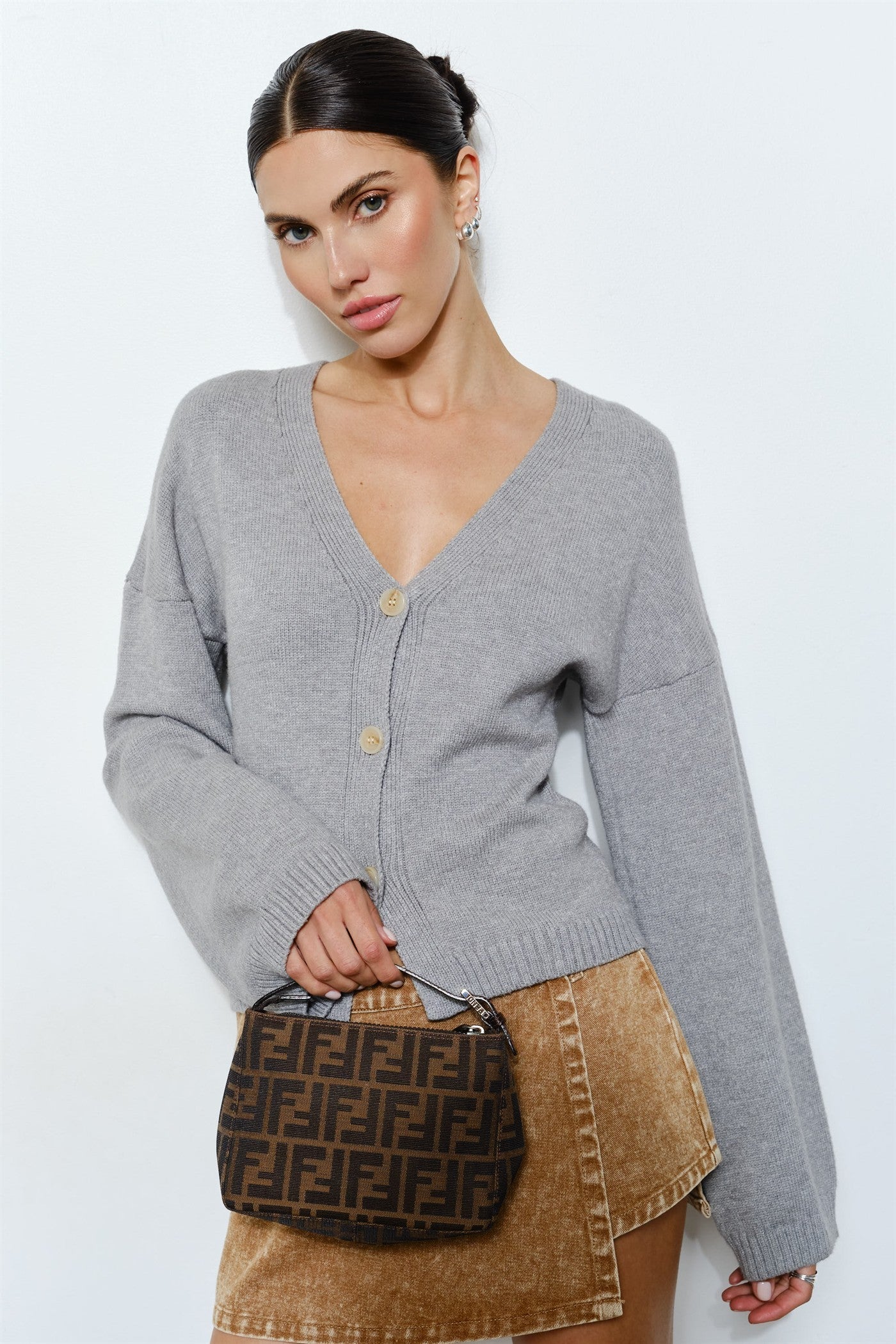 Grey Cardigan