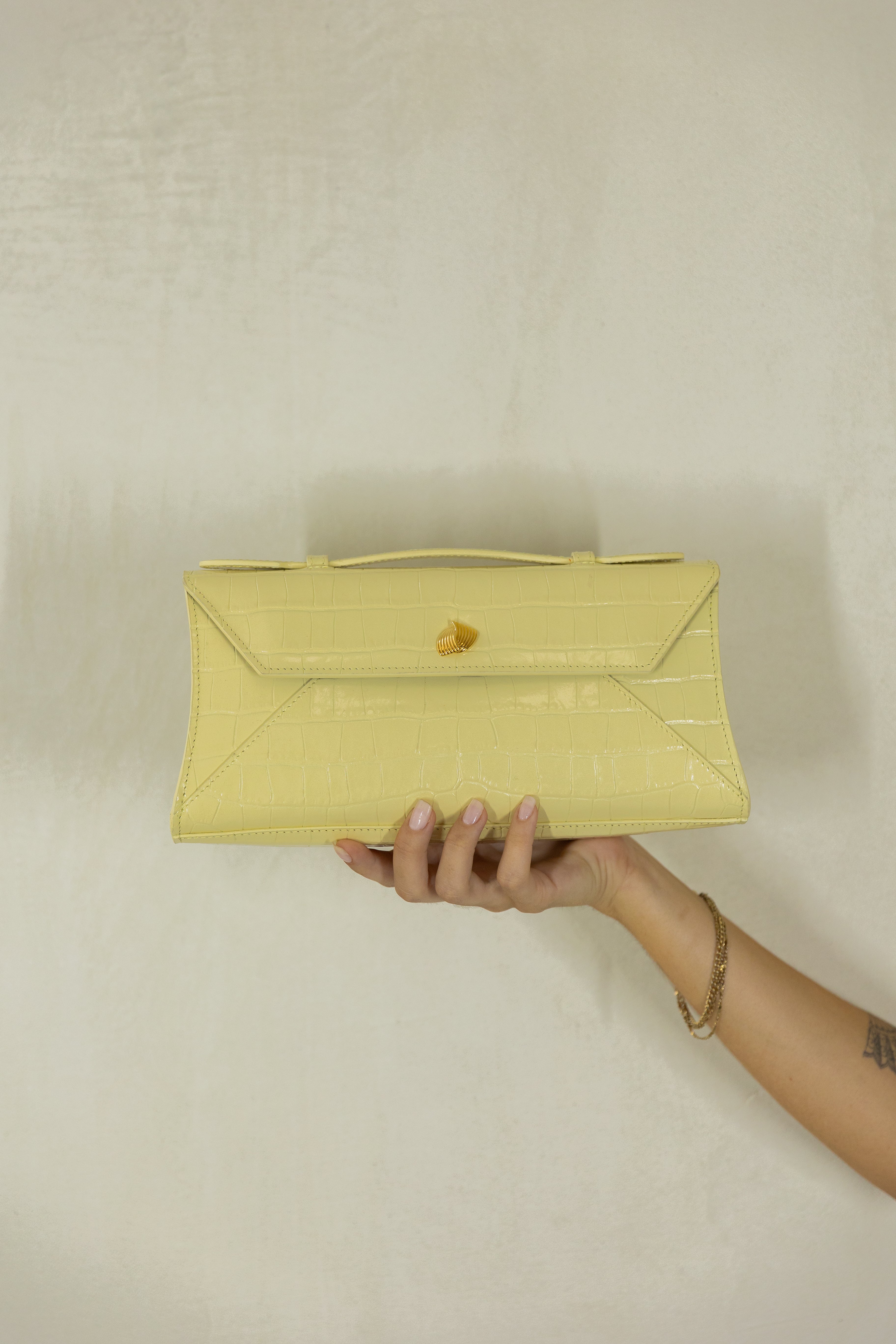Pre Loved Aureum Cassandra Clutch (never worn)