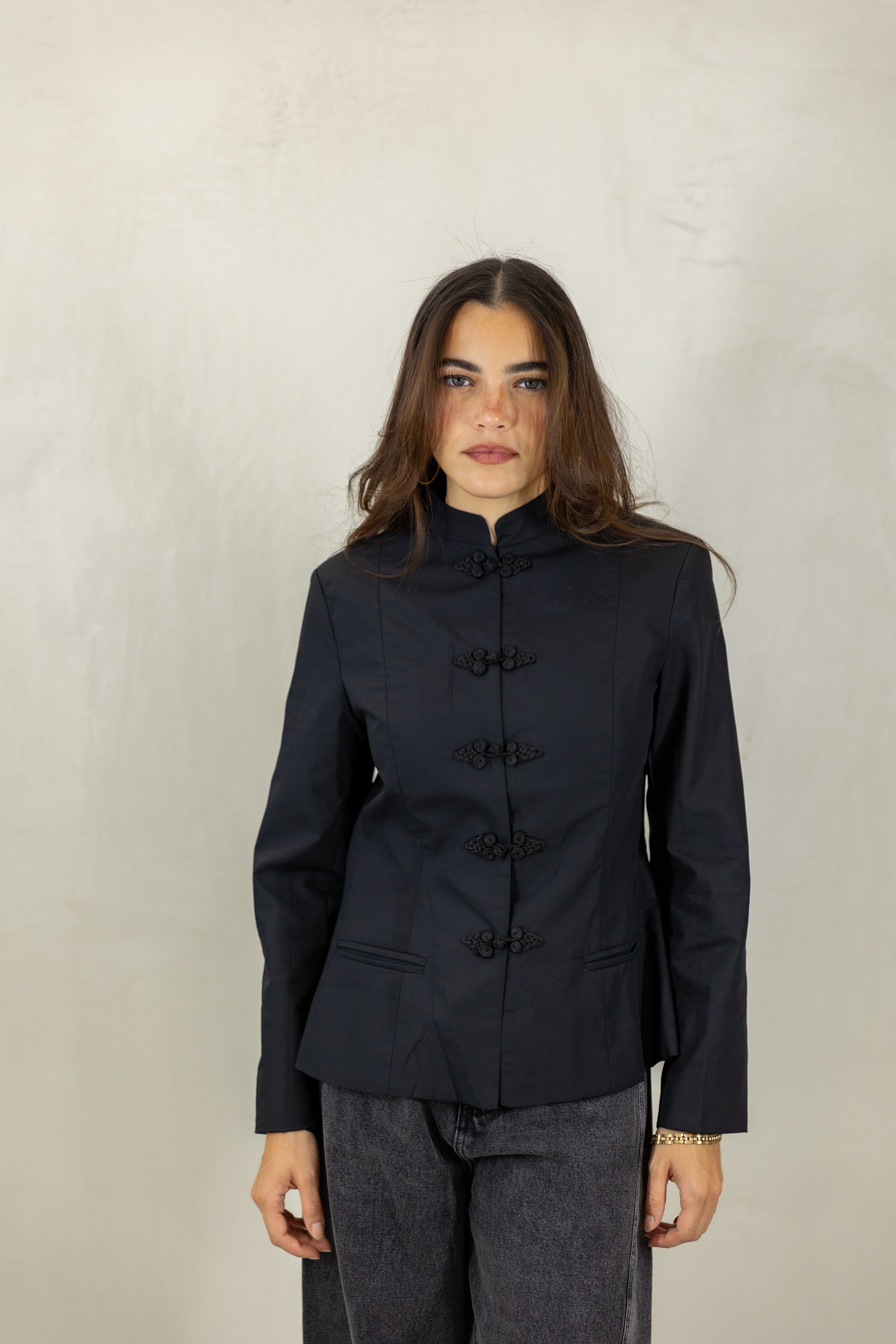 Frog Clasp Blazer