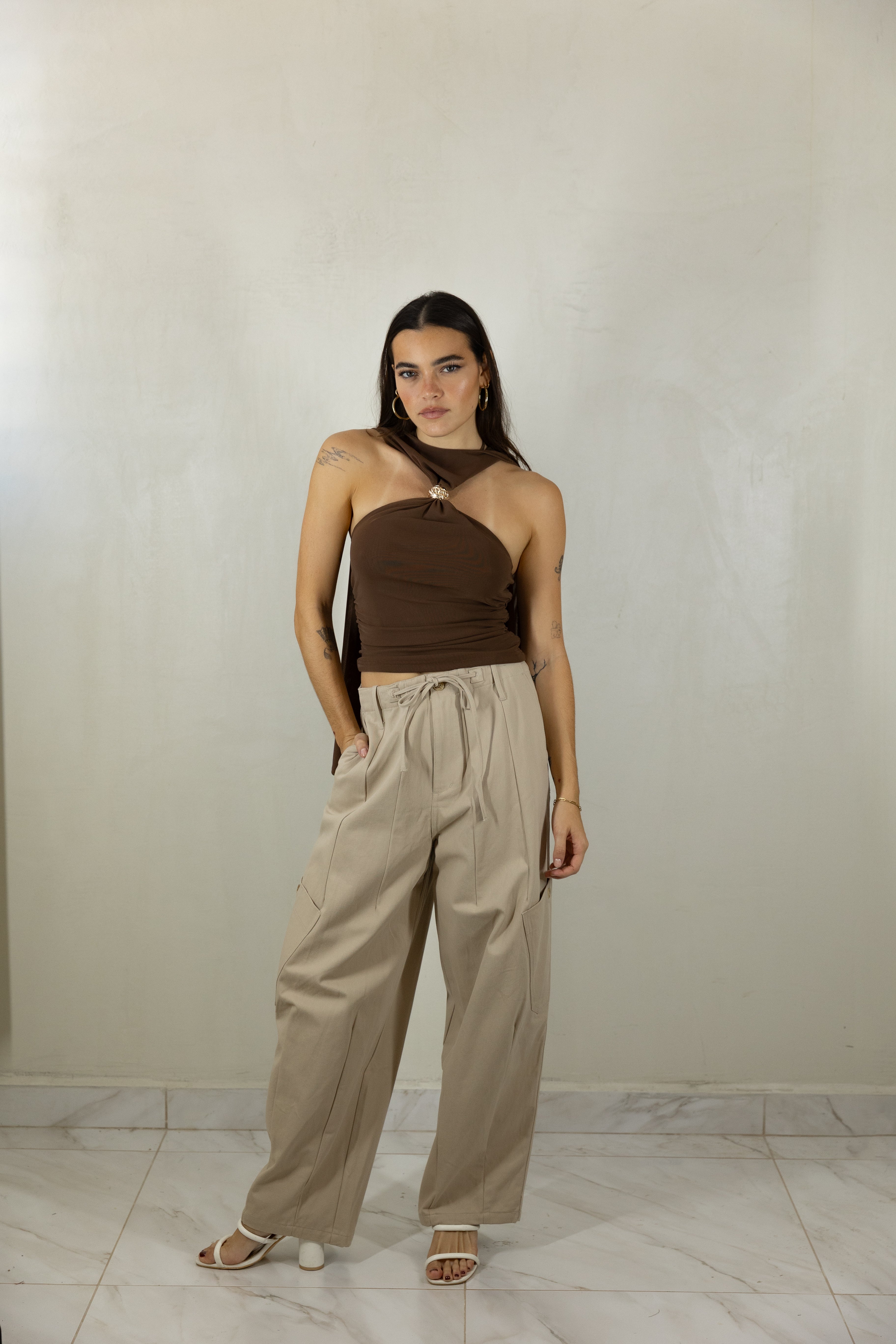 Mid Balloon Cargo Pants