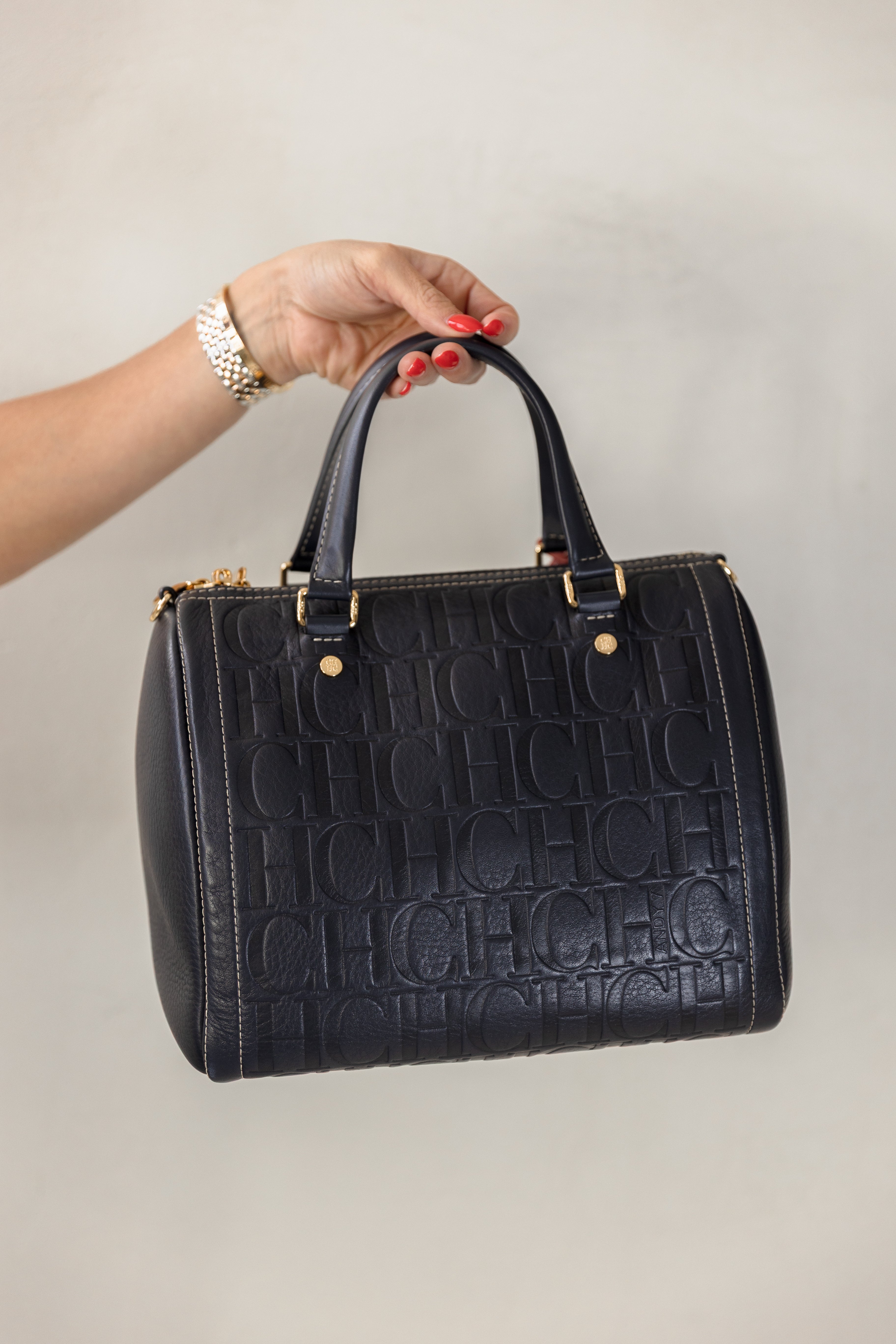 Pre Owned Carolina Herrera Andy Bag
