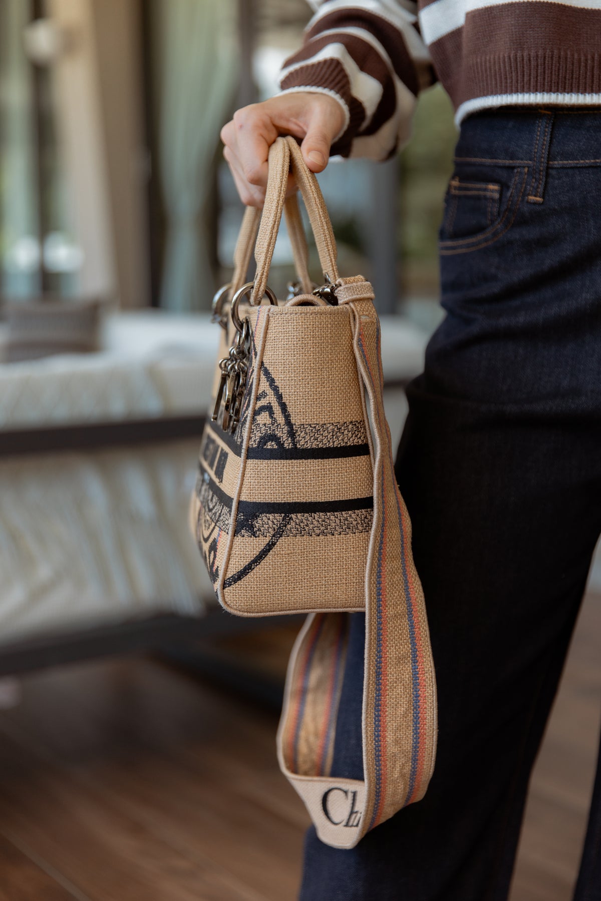 Pre-Loved Dior Lady D-Lite Medium