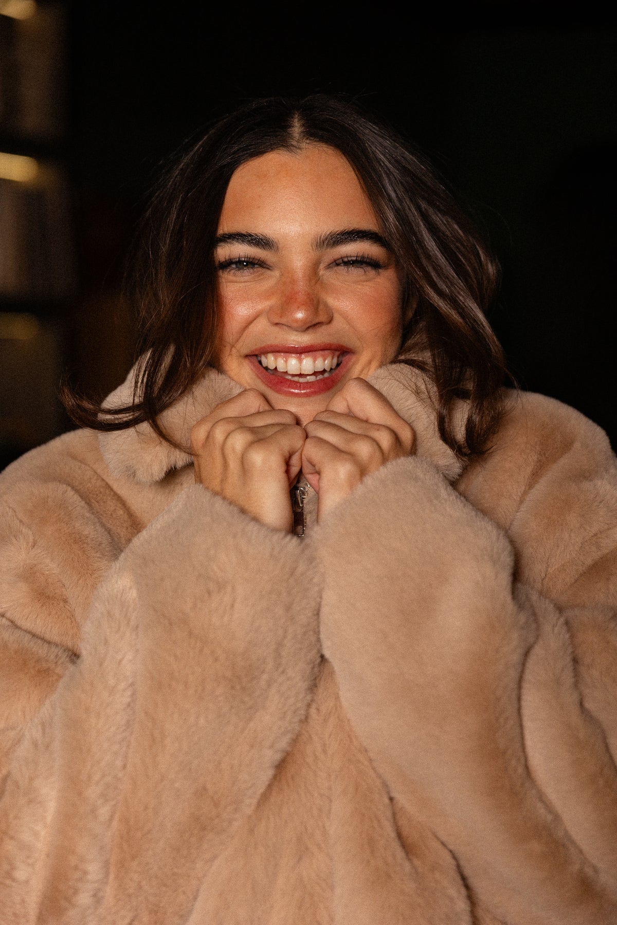 Faux Fur Jacket