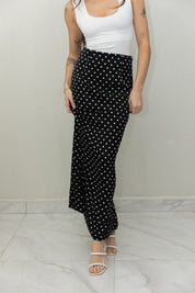 Polka Maxi Skirt