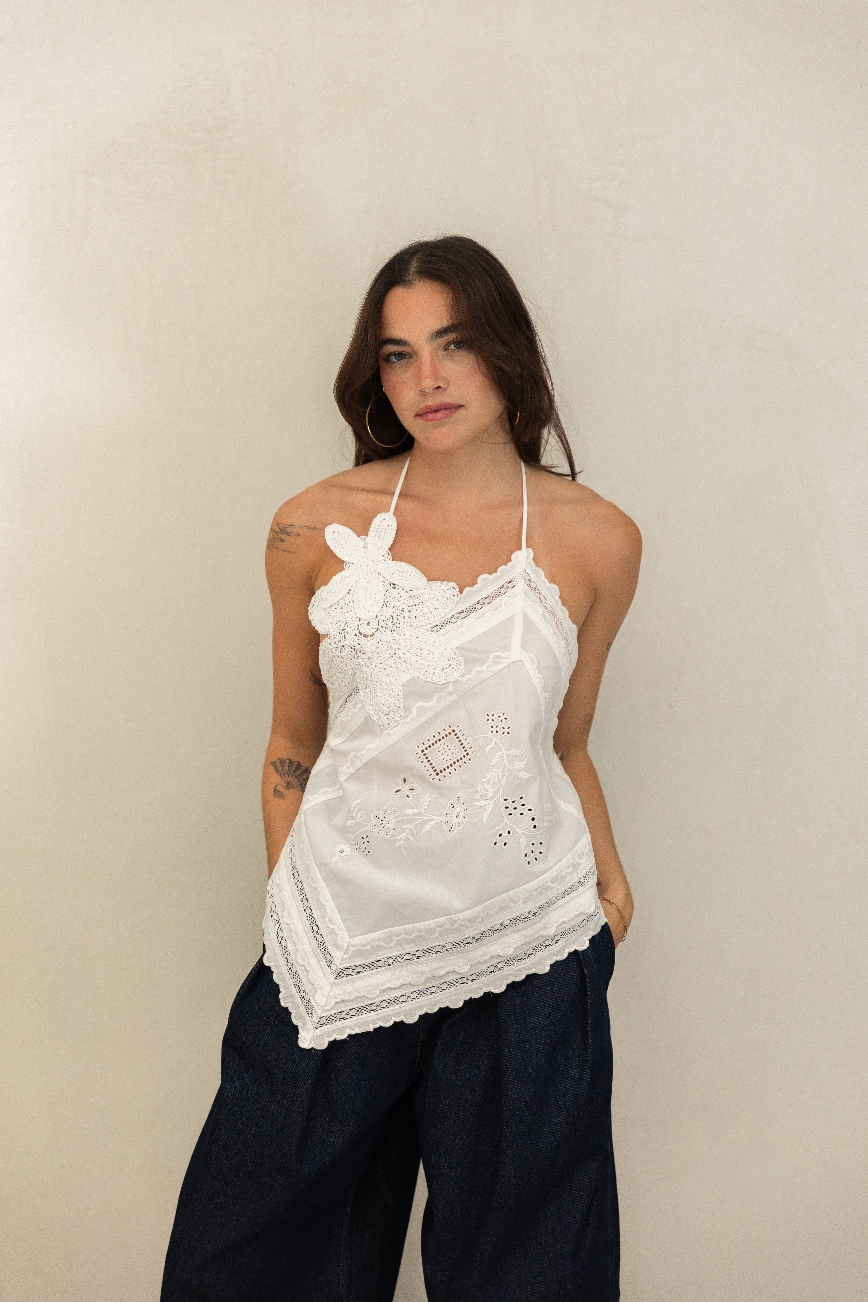 Embroidered Top
