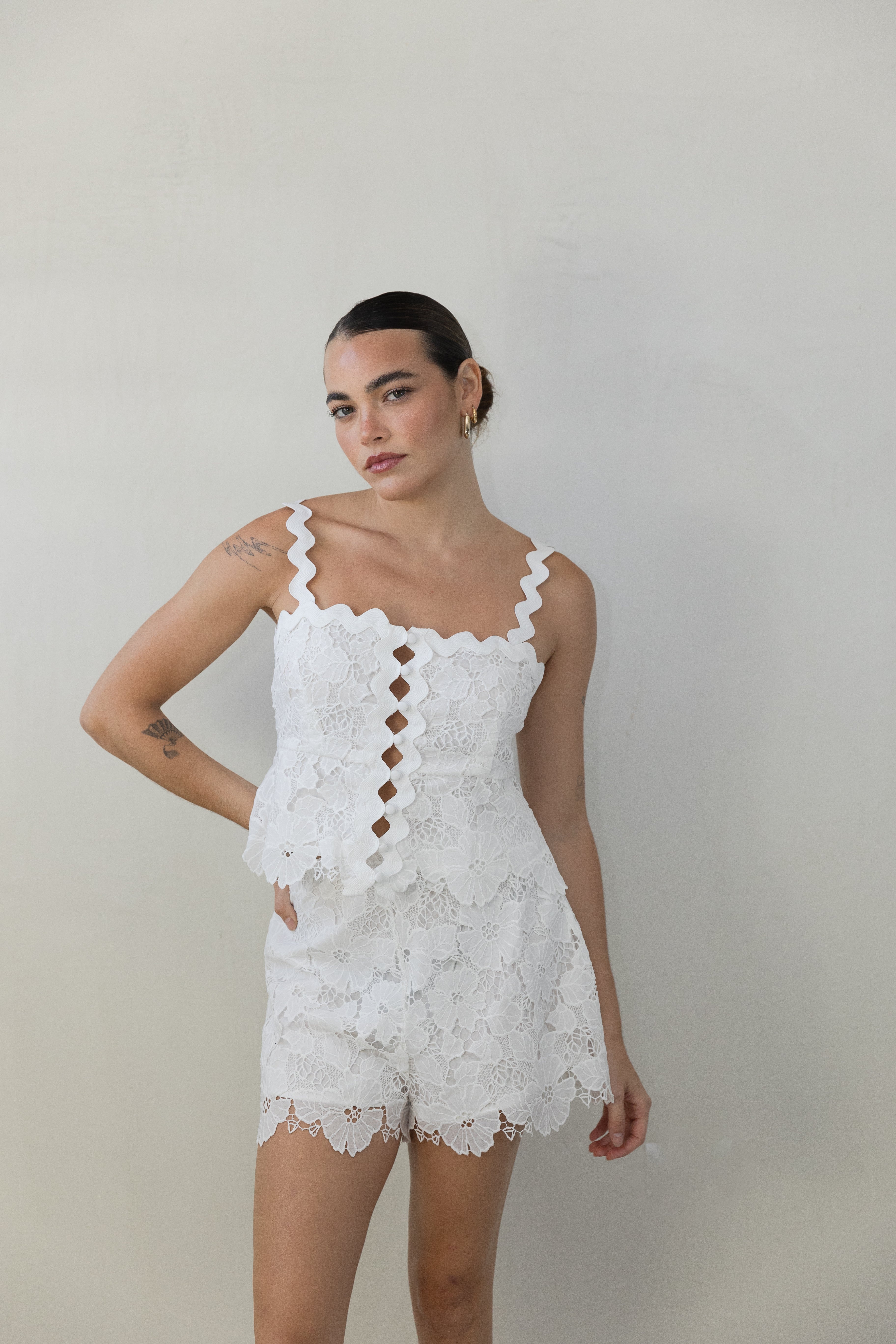 White Lace Set