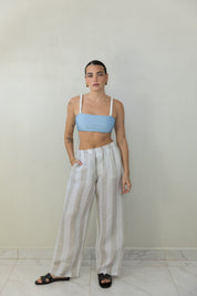 Linen Lines Pants