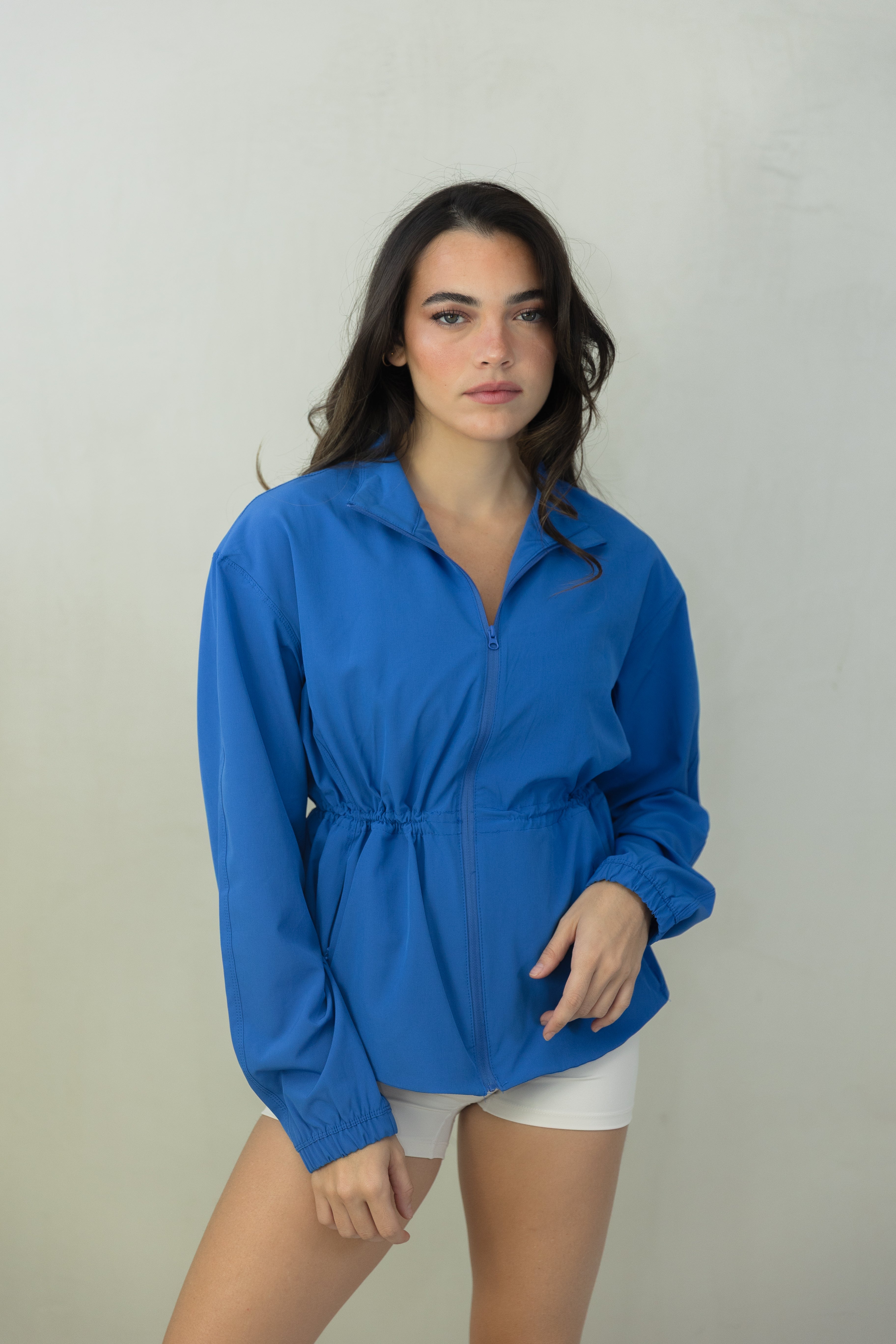 Blue Cinch Jacket