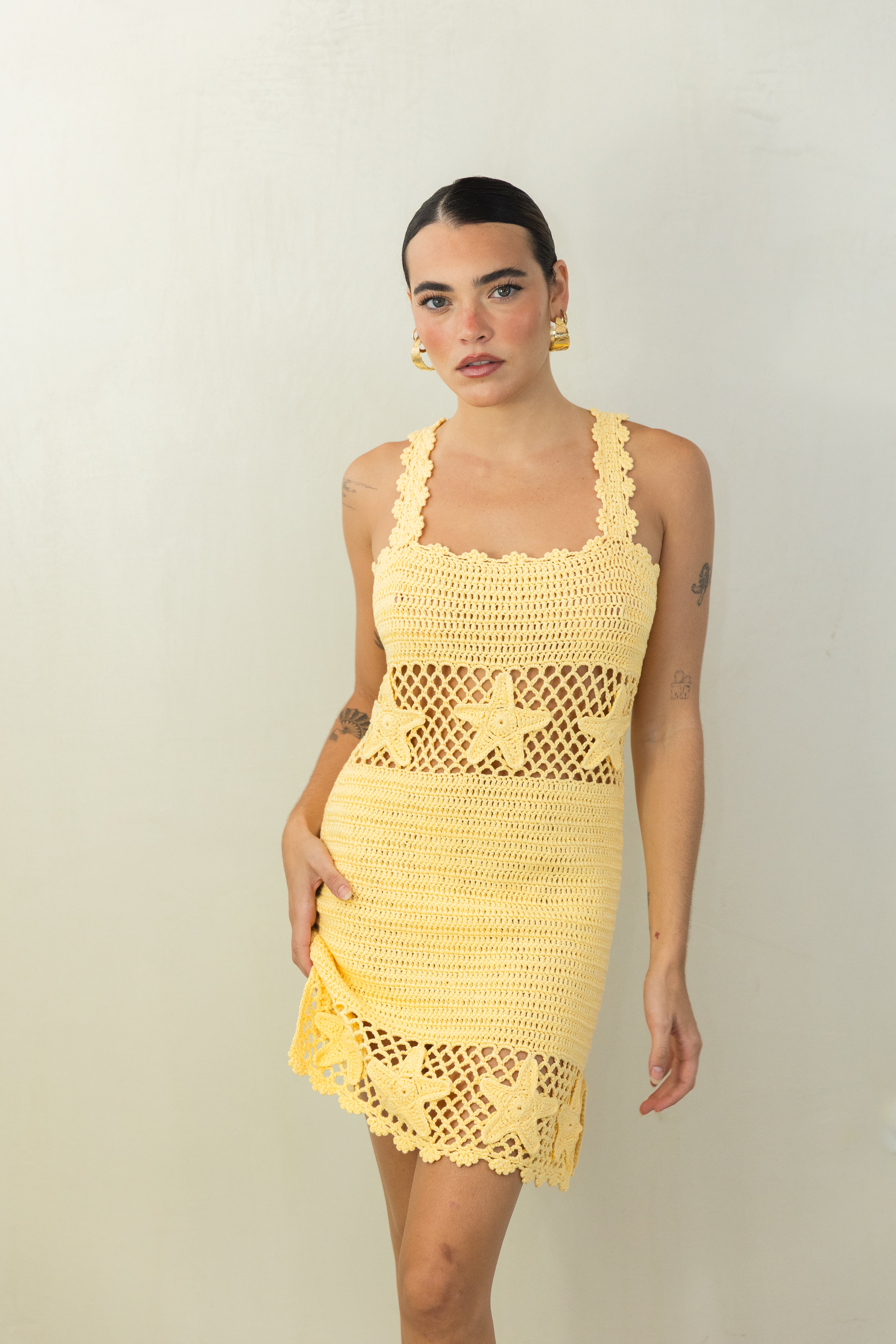 Star Crochet Dress