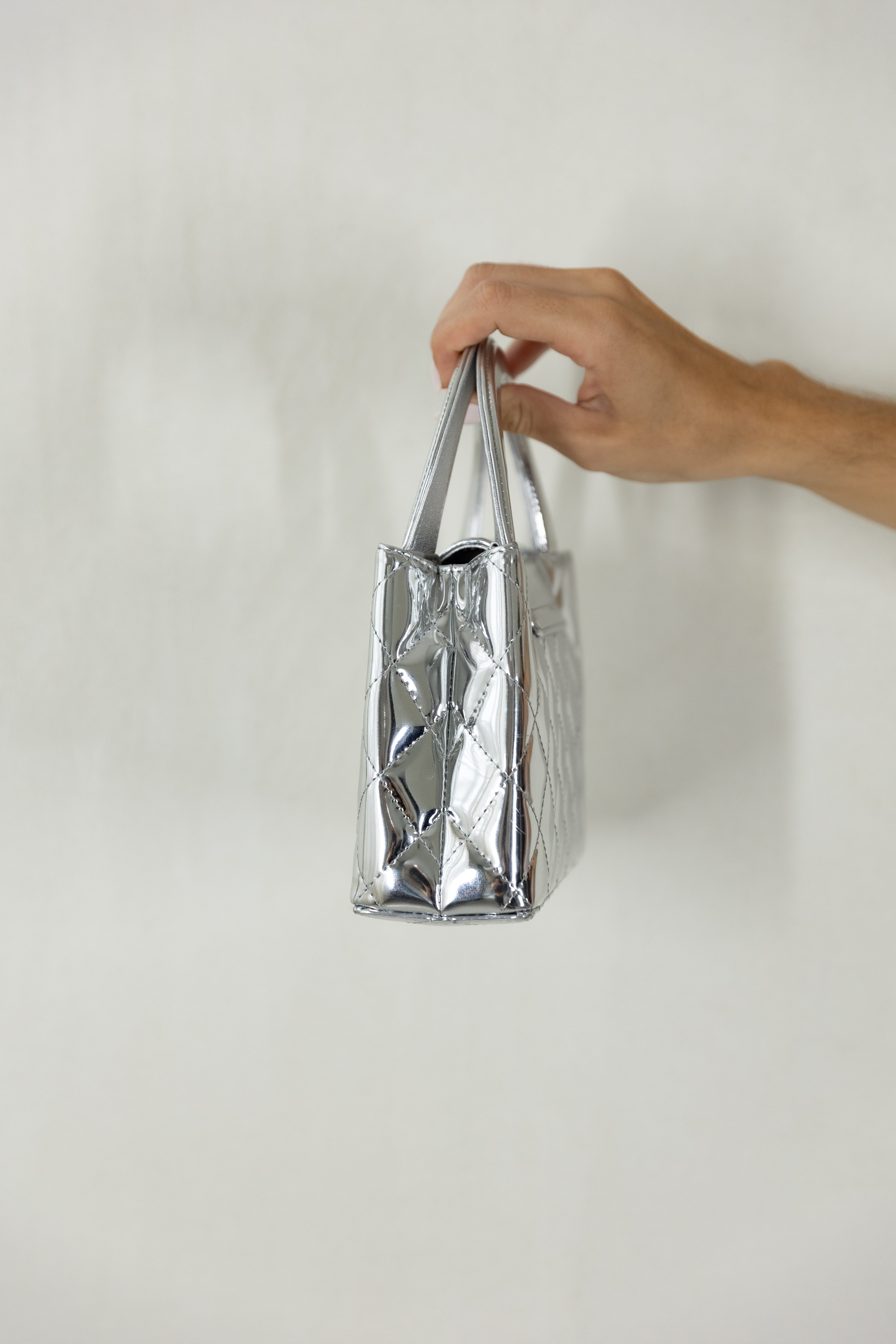 Pre Loved Chanel Kelly Silver