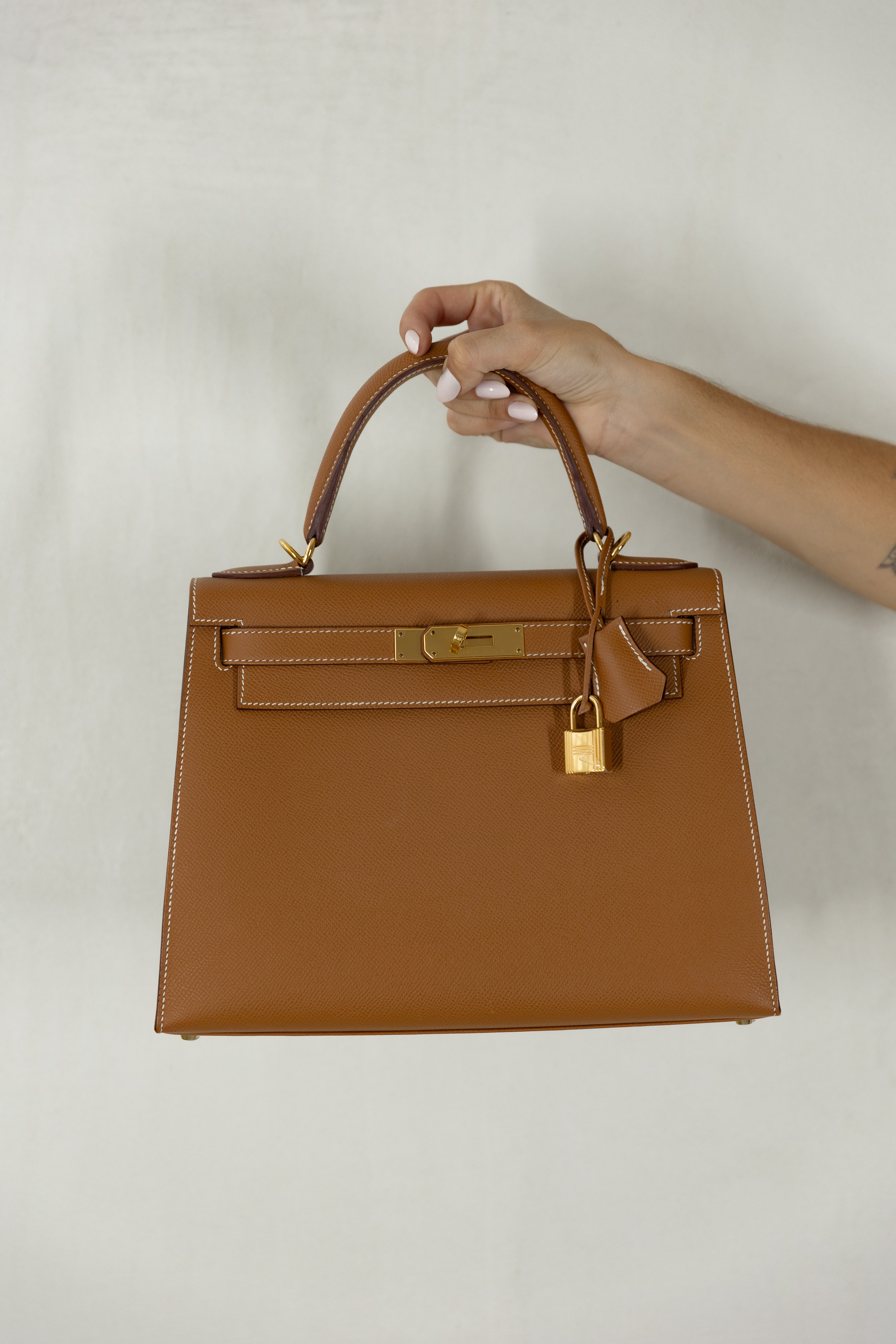 Pre Loved Hermes Kelly 28 Epsom