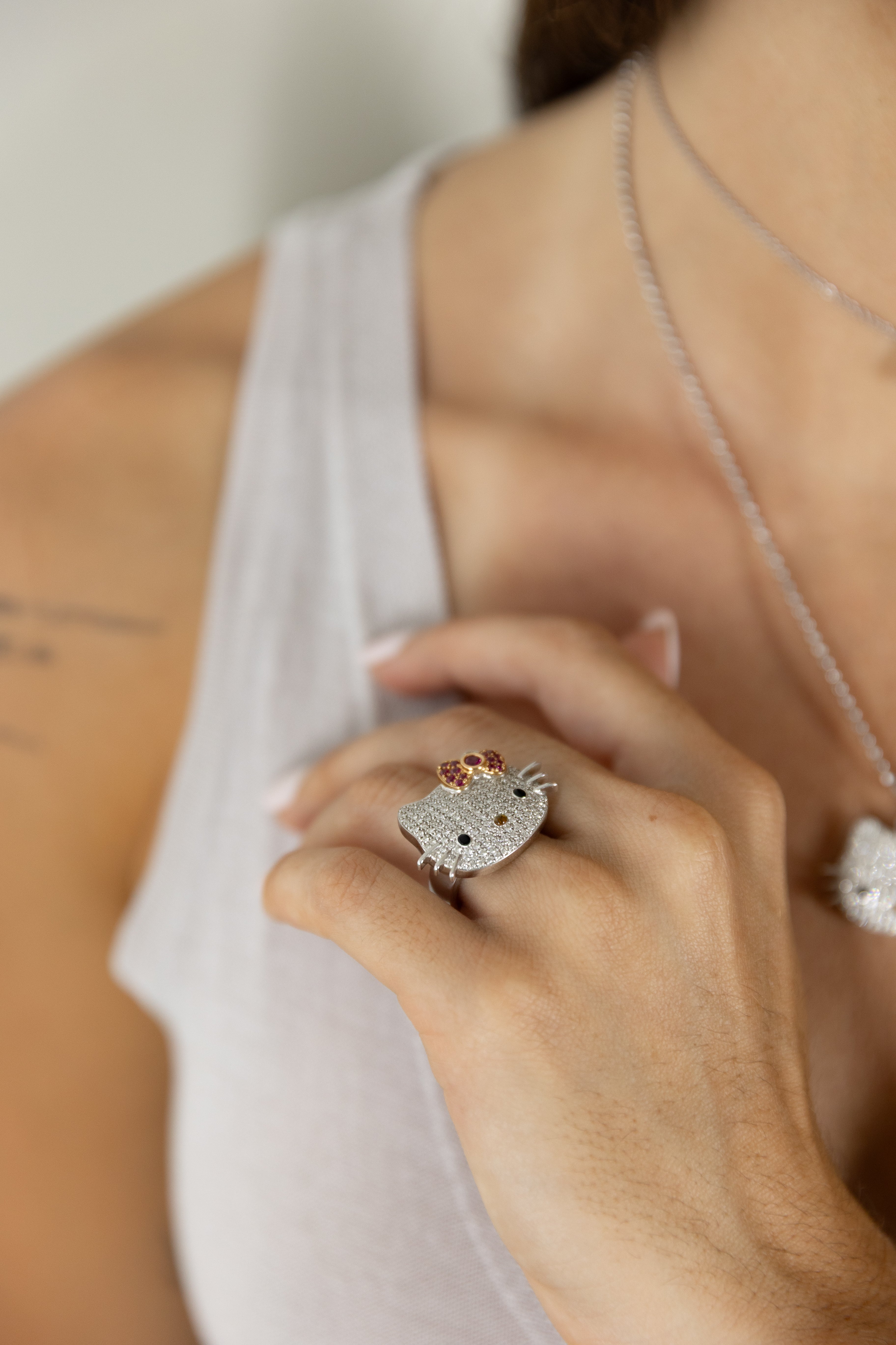 Pre-Loved Hello Kitty by Kimora Lee Simmons — 18K Diamond Collection