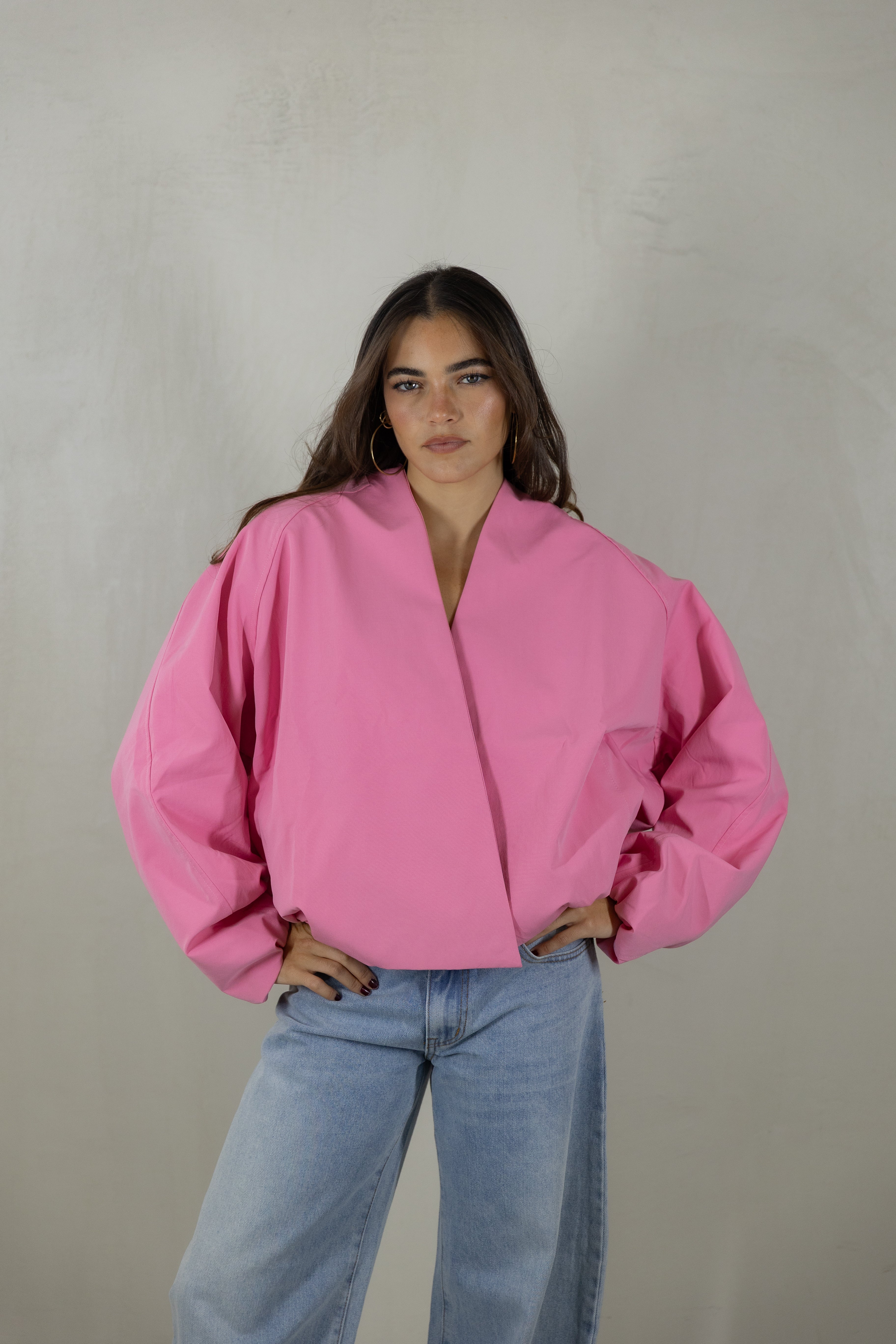 Pink Bomber Jacket