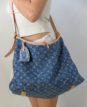 Pre Loved Louis Vuitton CarryAll MM Denim