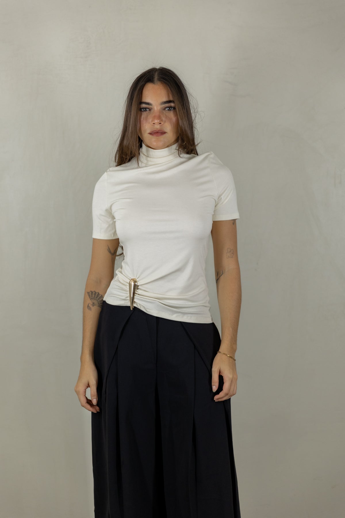 Silver Trim Top