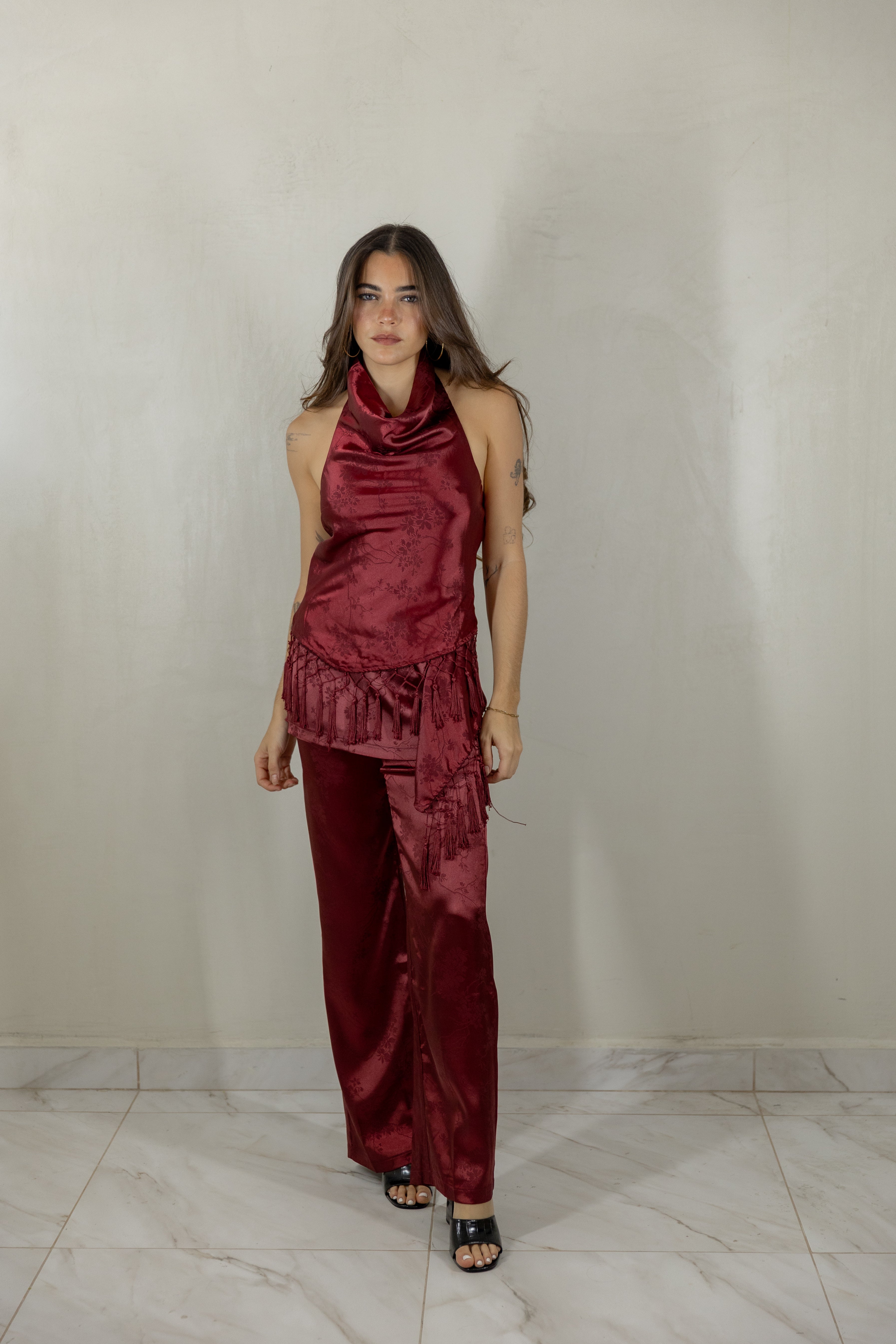 Wine Fringe Set