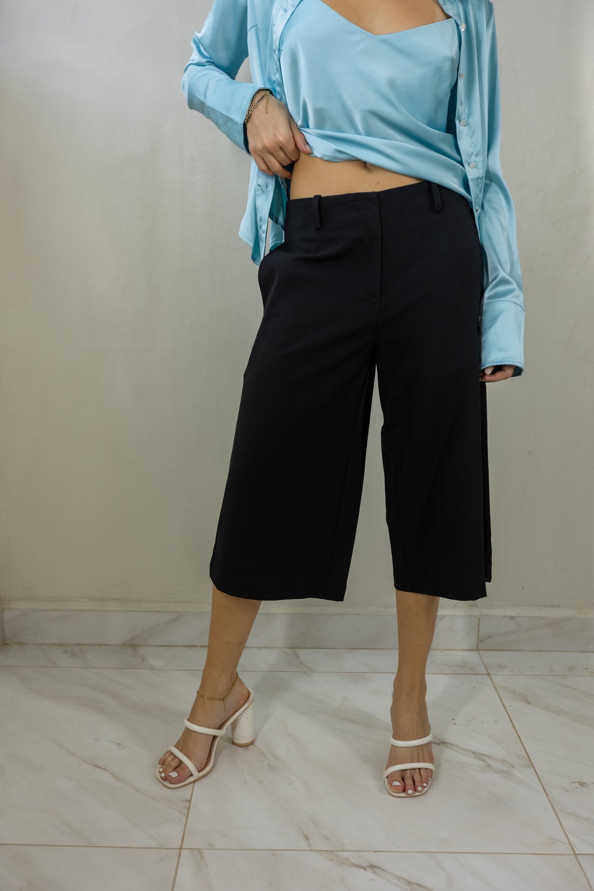 Black Bermuda Pants