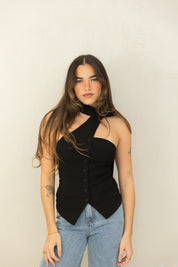 Choker Neck Top