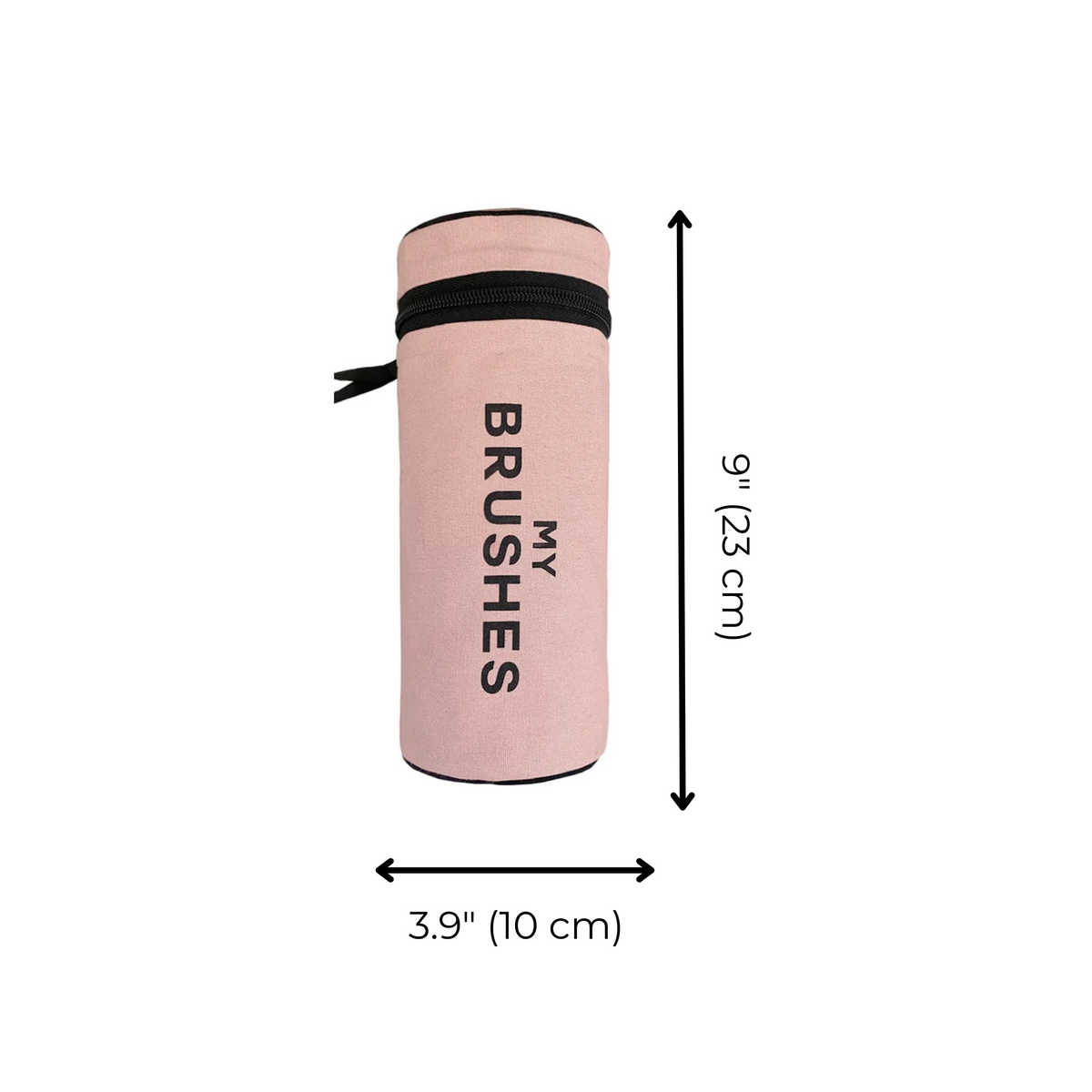 Brushes Cylinder Case Pink/Blush