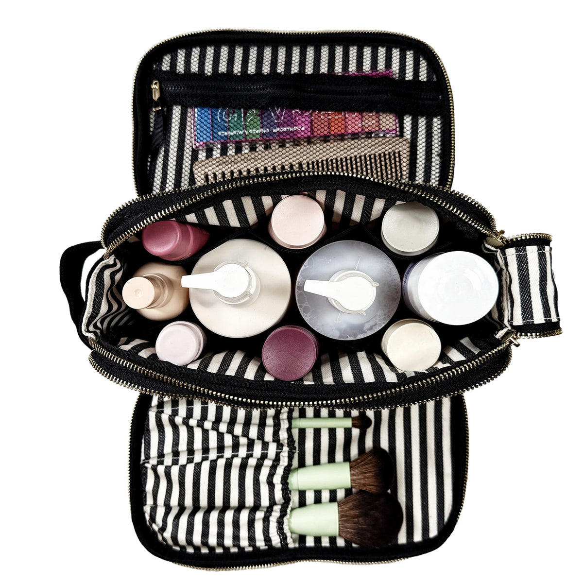 Triple Beauty & Toiletry Organizer Black