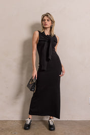 Scarf Detail Dress