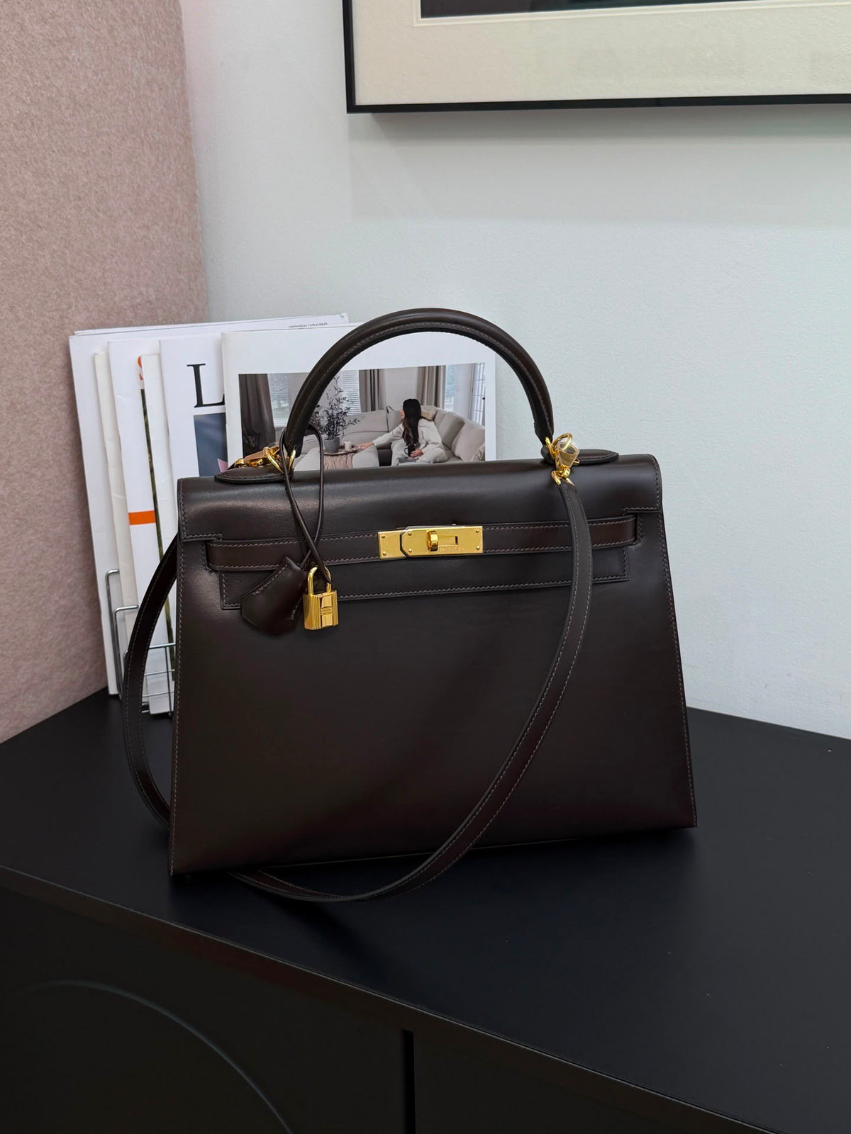 Pre Loved Hermes Kelly 32 Sellier