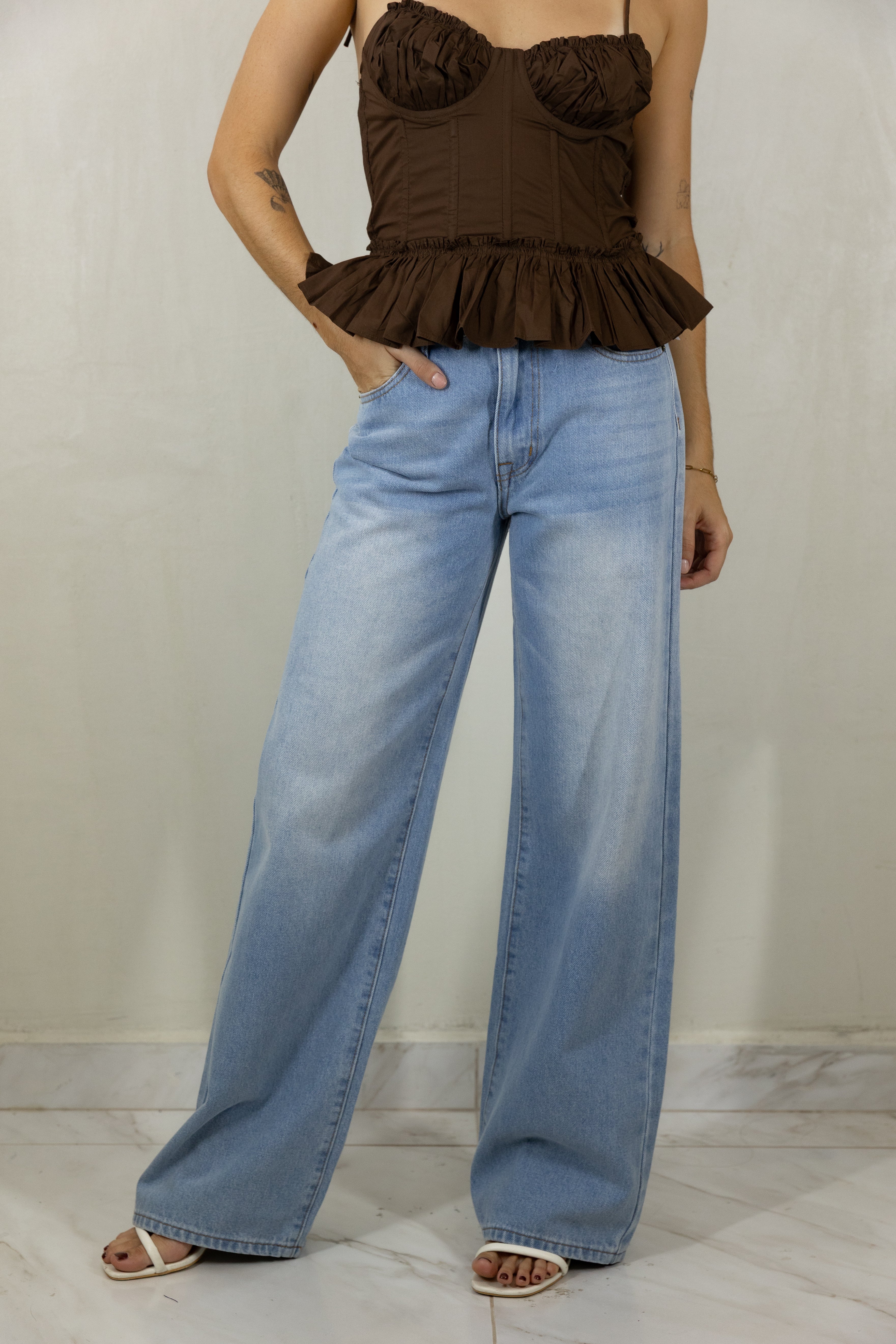 Top Model Jean — Light Denim