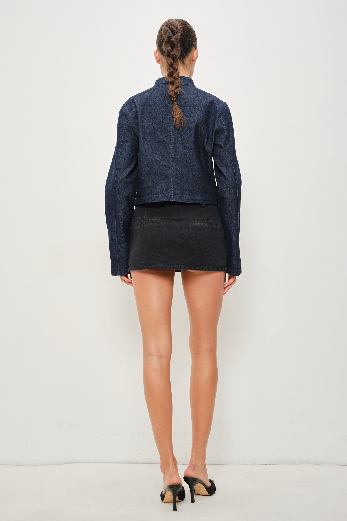 Gaia Denim Jacket — Dark Denim
