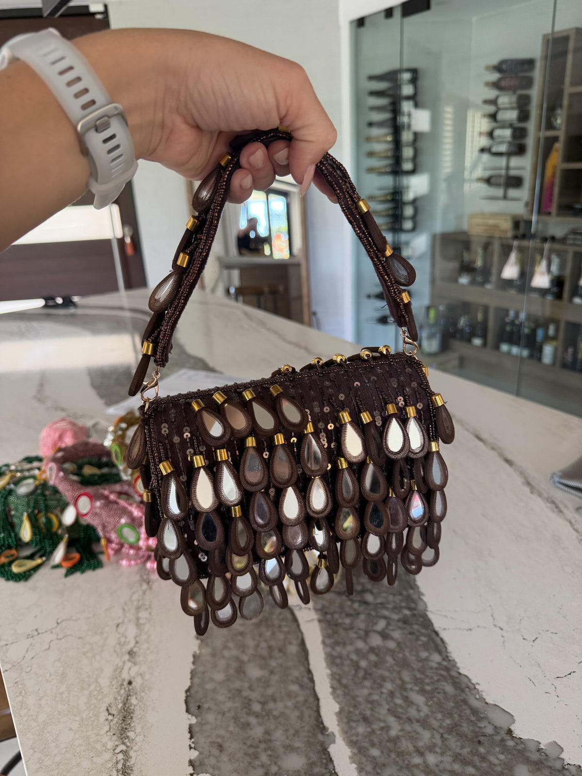 Brown Flap Bag — Brown