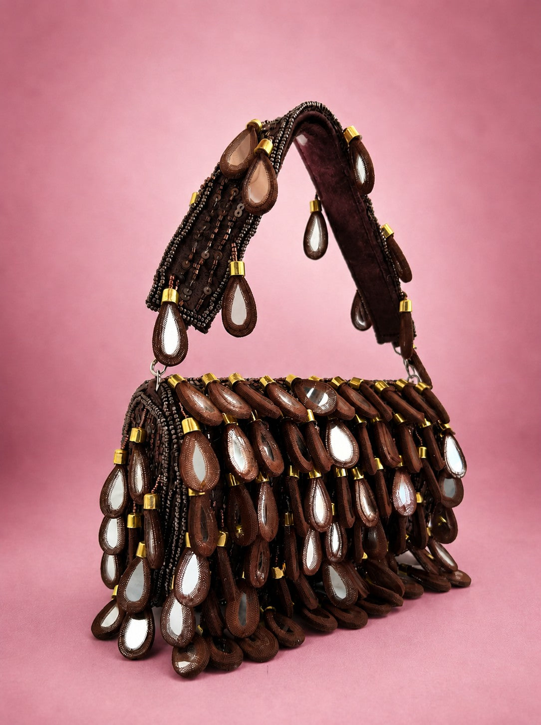 Brown Flap Bag — Brown
