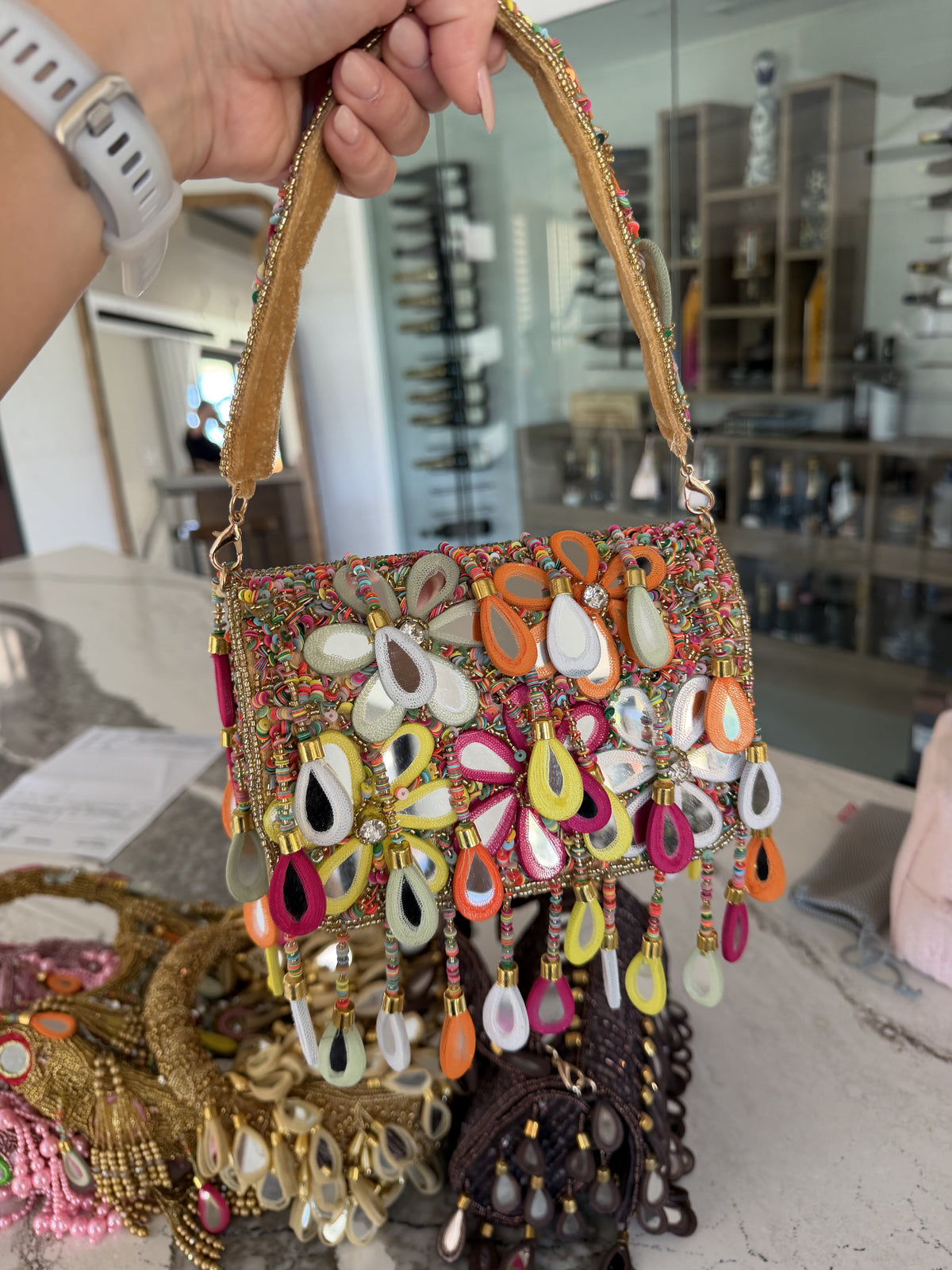 Colorful Chrissy Flap Bag — Colorful