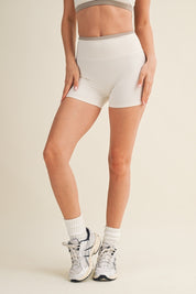 Cream Active Shorts