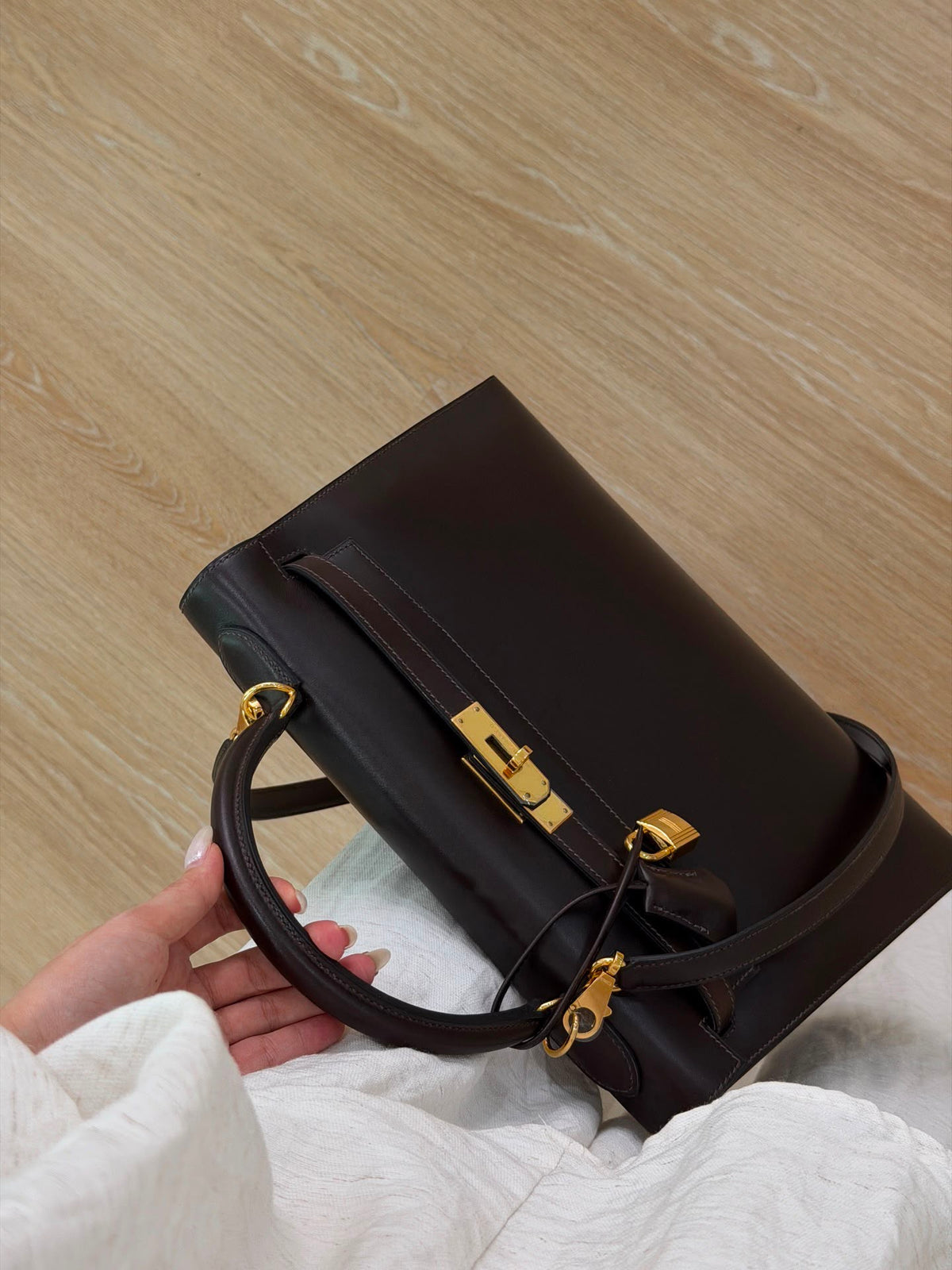Pre Loved Hermes Kelly 32 Sellier