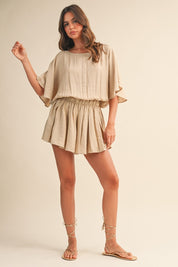 Crinkle Romper