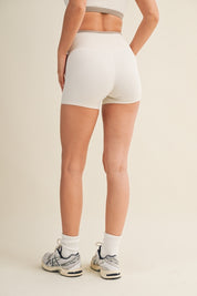 Cream Active Shorts