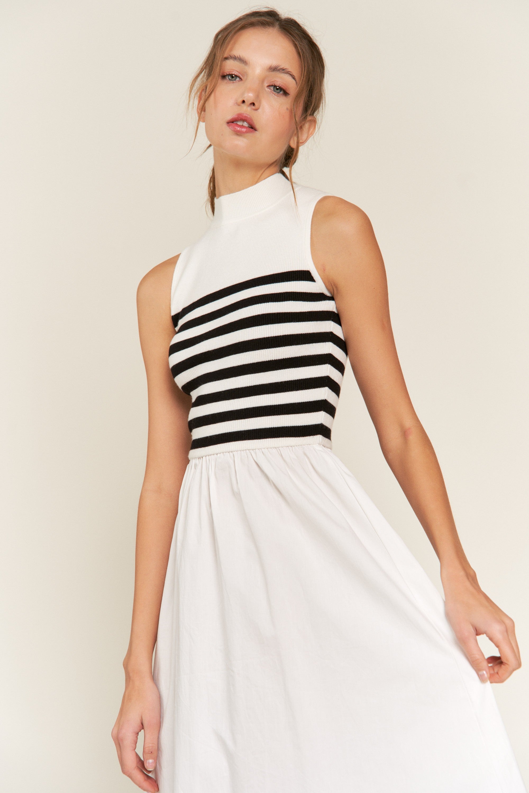 Stripe Top Dress